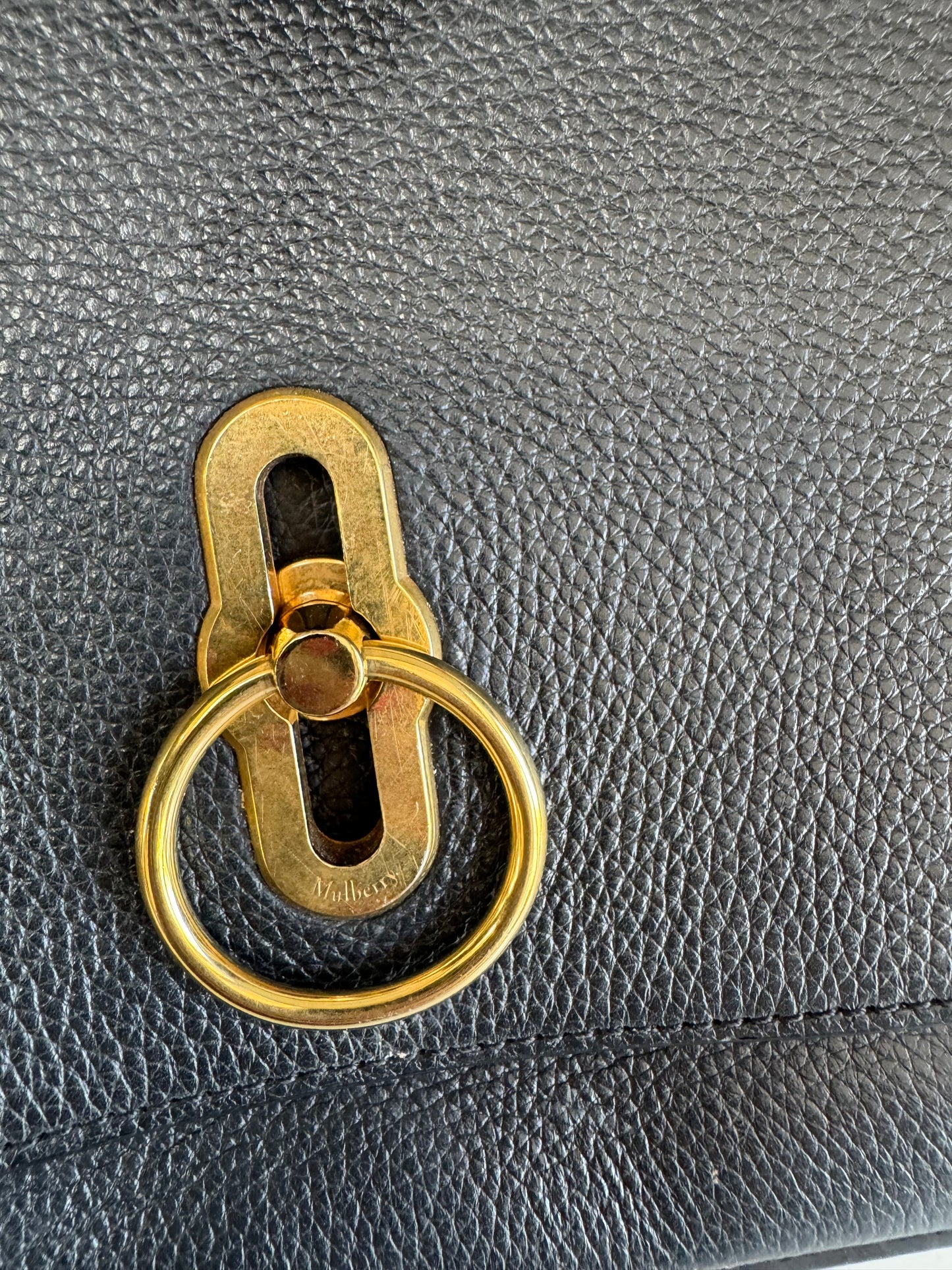 Mulberry Large Amberley - Black