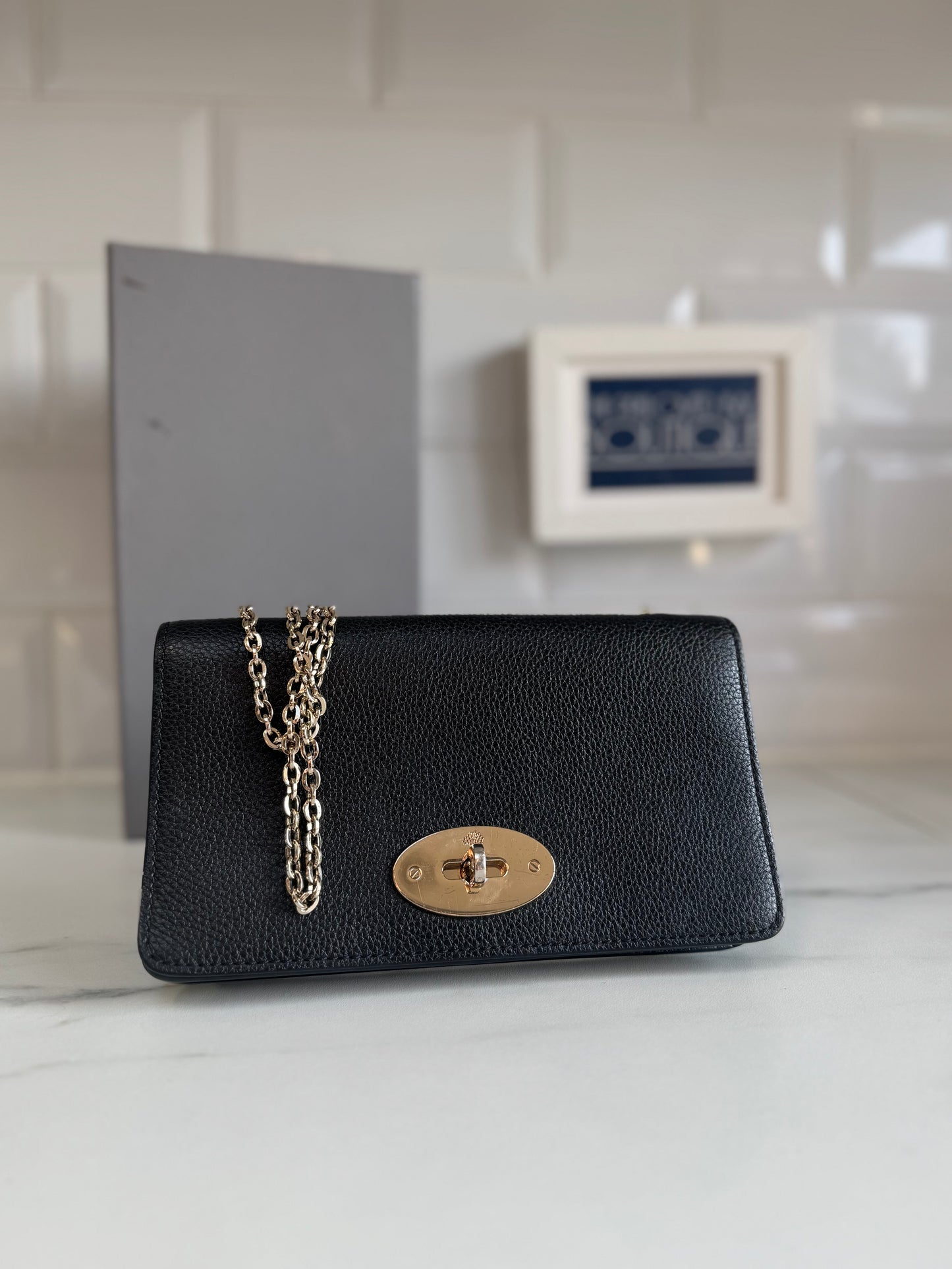 Mulberry Bayswater Clutch - Black