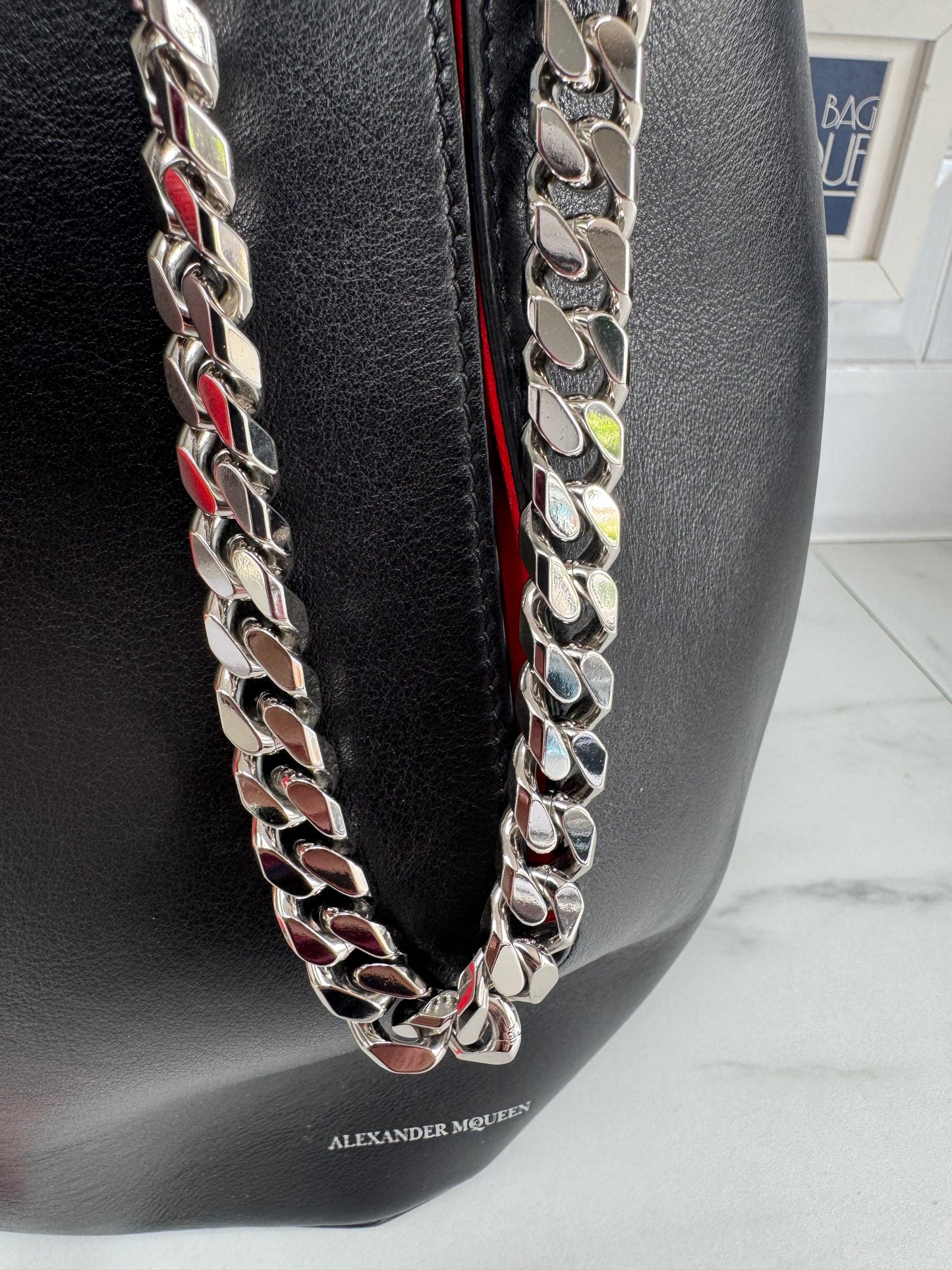 Alexander McQueen Bucket Bag - Black