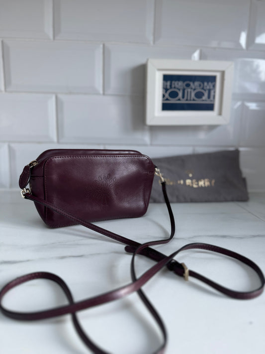 Mulberry Blossom Pochette - Oxblood
