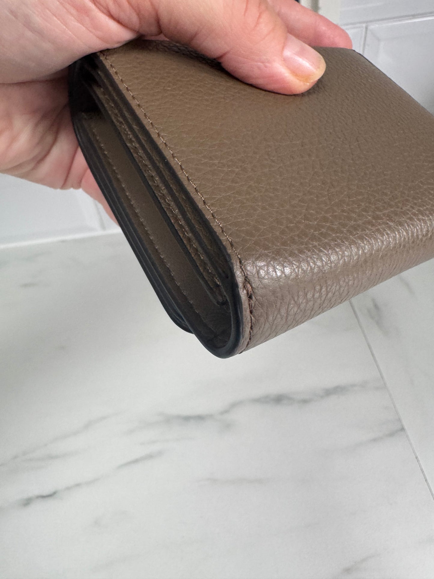 Mulberry Small Continental French Purse - Clay