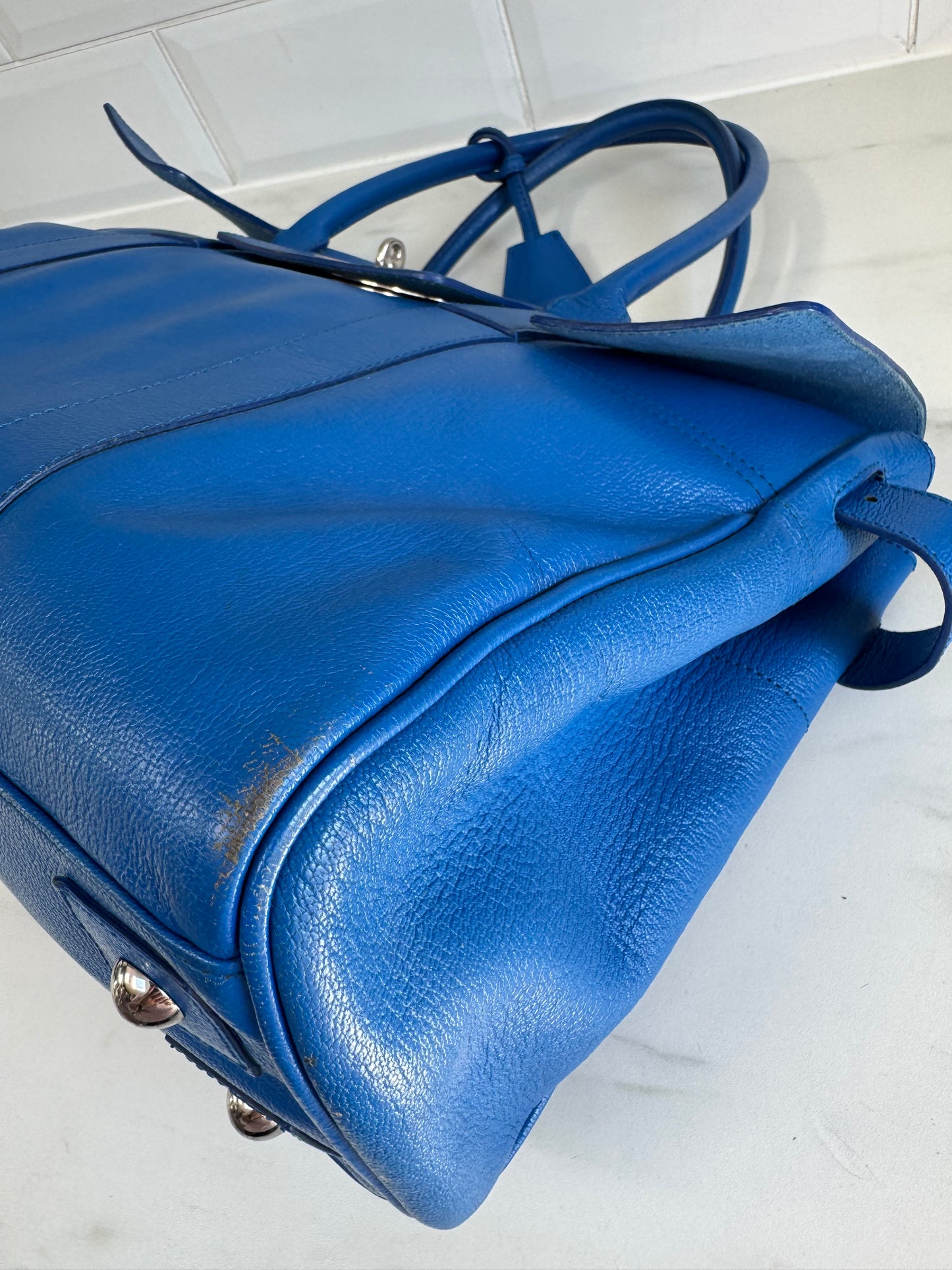 Mulberry Heritage Bayswater - Electric Blue