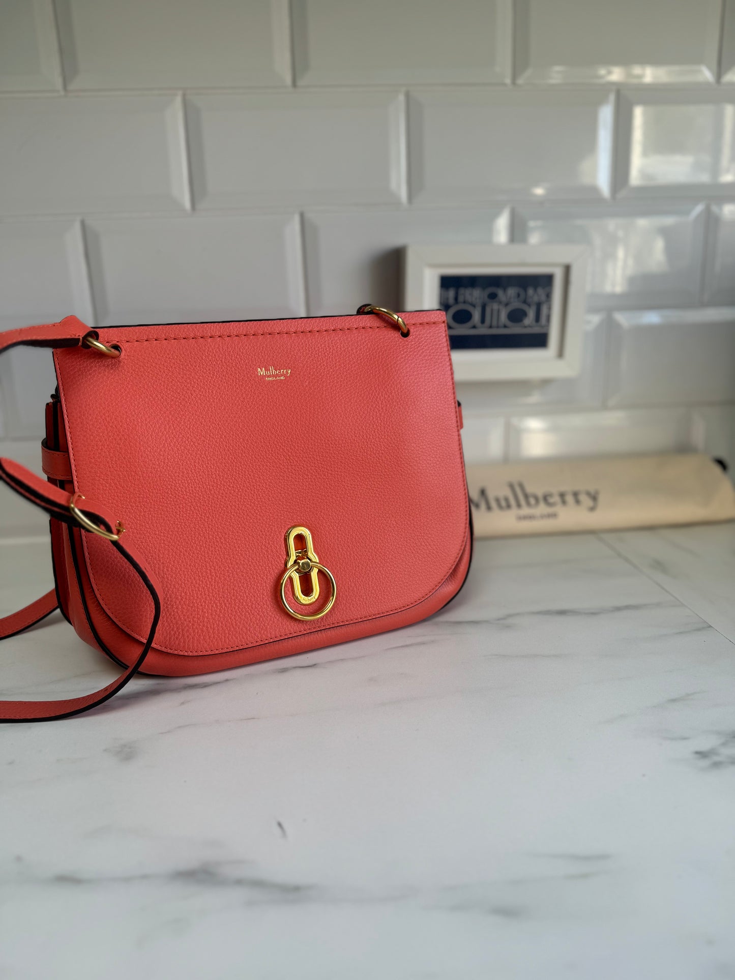 Mulberry Large Amberley - Coral