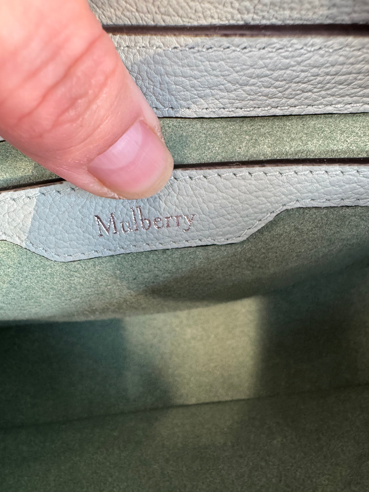 Mulberry Billie - Acrylic Green