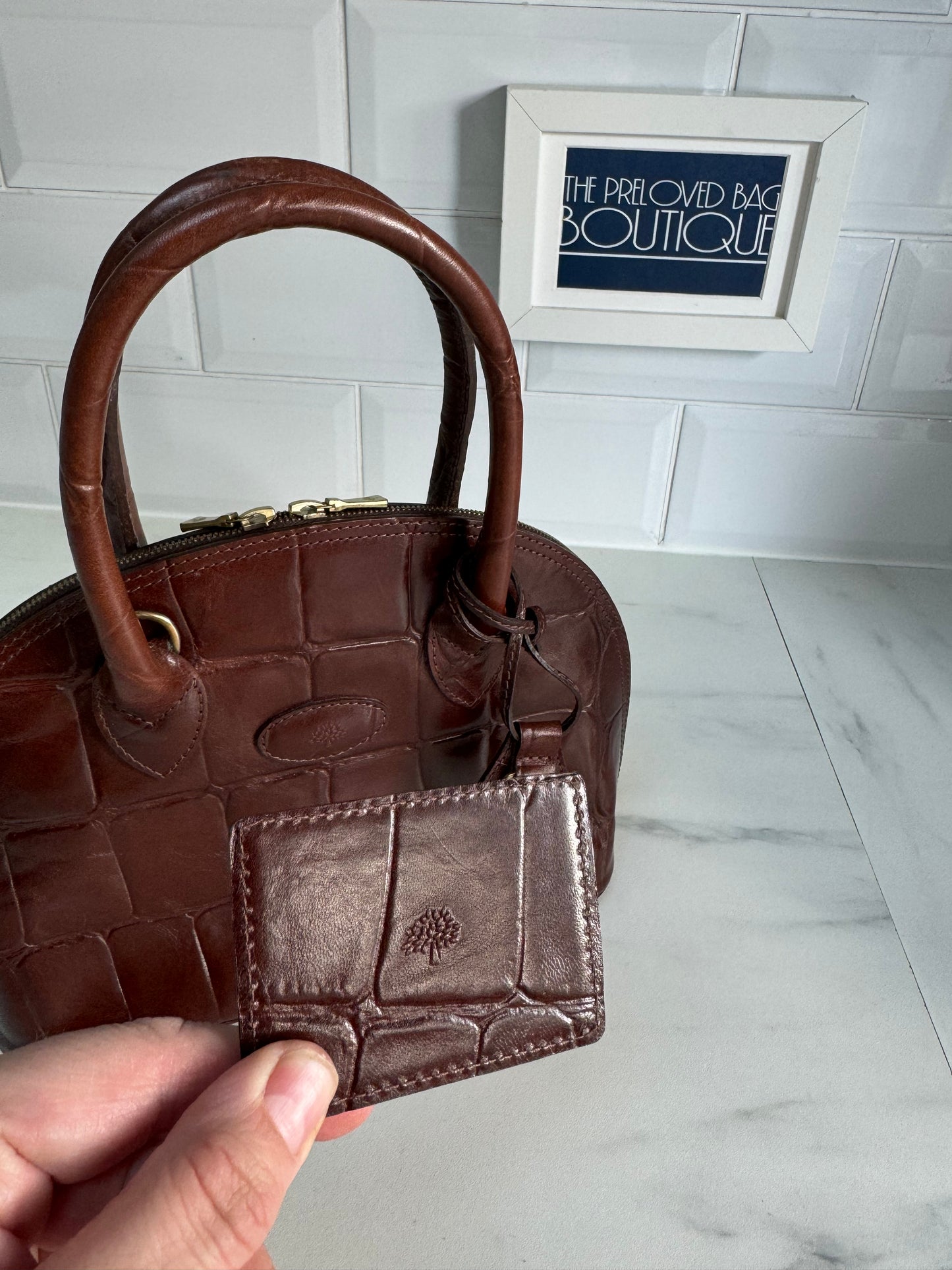 Mulberry Vintage Edbury - Chocolate Brown