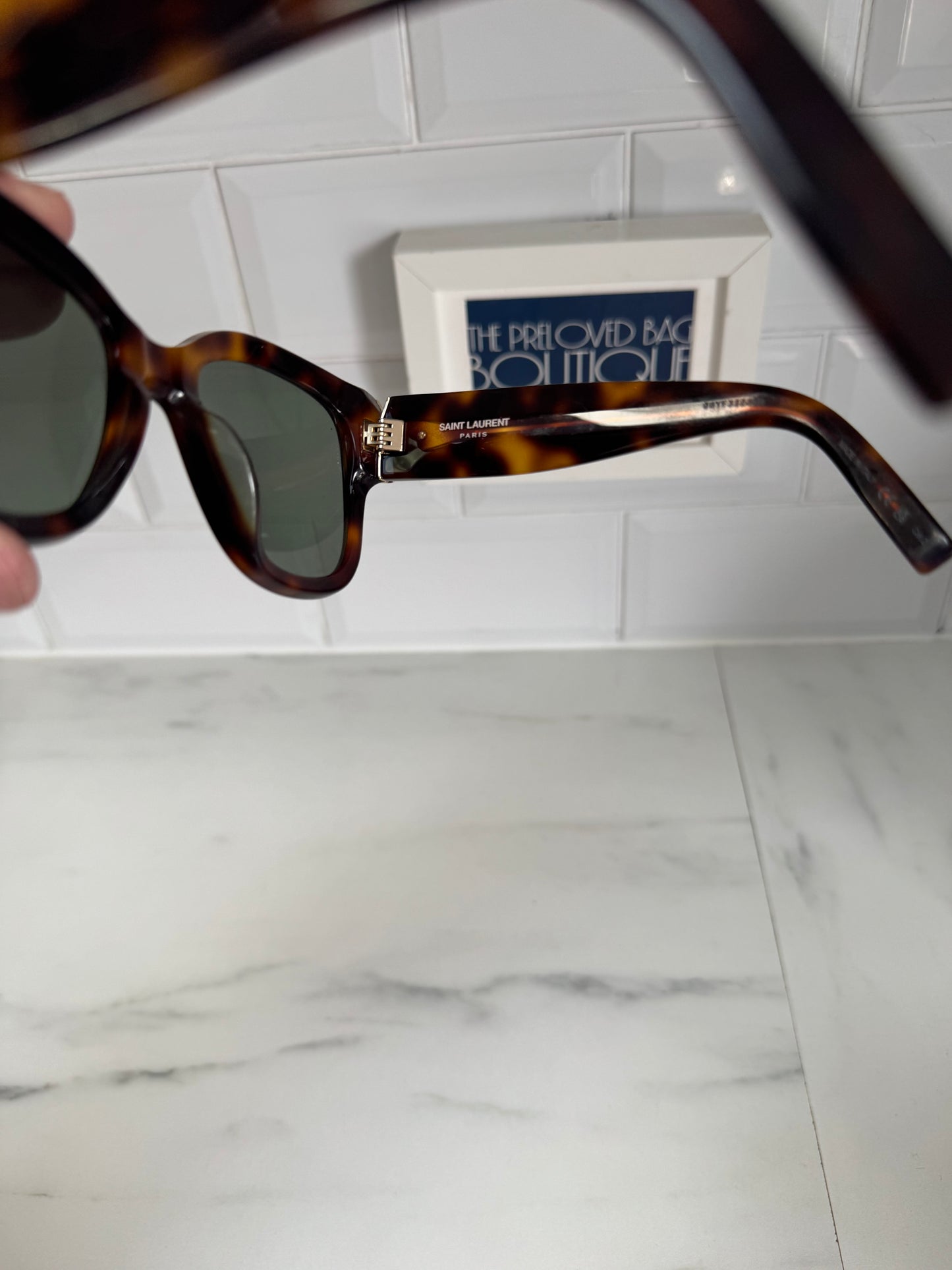 Saint Laurent (YSL) Sun SL/M95 Sunglasses - tortoiseshell