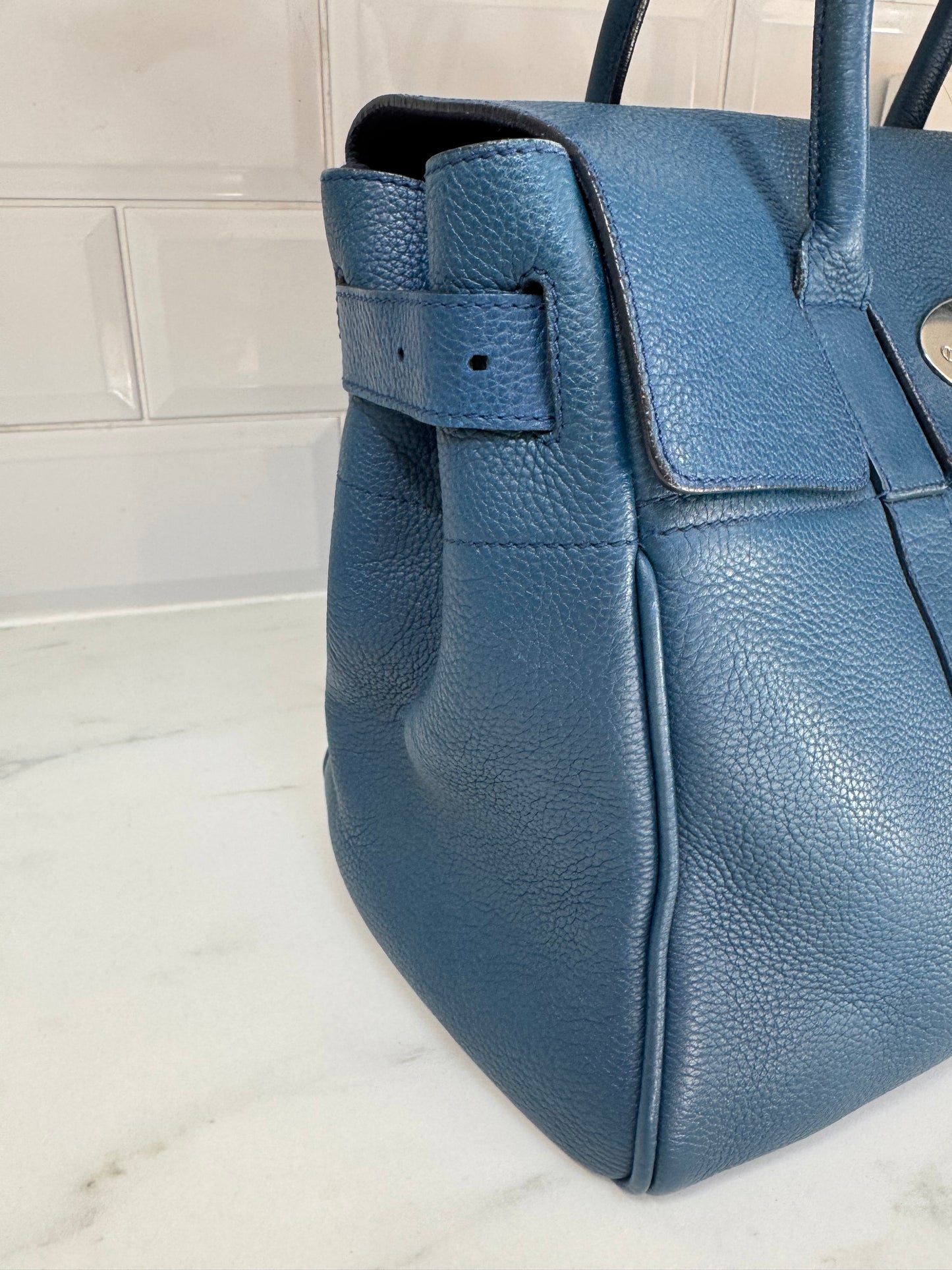 Mulberry Heritage Bayswater & Liner - Dark Blue