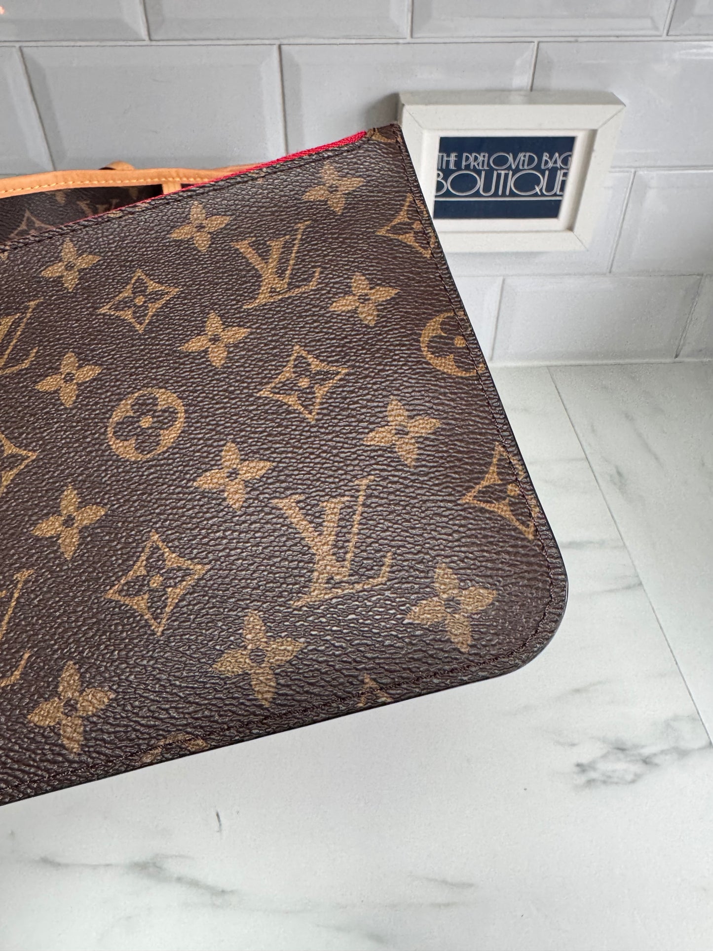 Louis Vuitton Neverfull Pouch - Monogram Cerises ***POUCH ONLY***