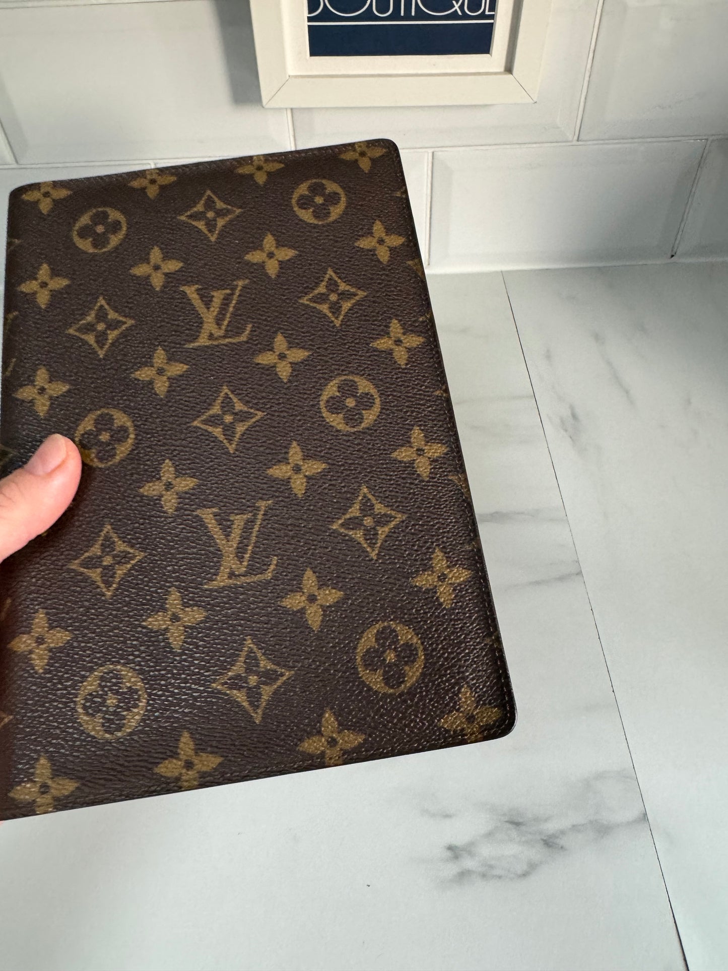 Louis Vuitton Notebook Cover - Monogram