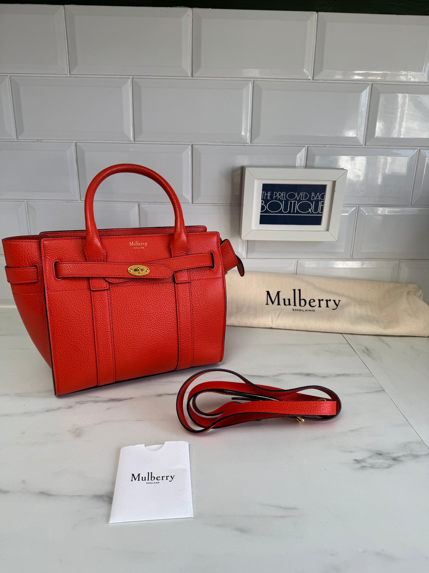 Mulberry small Zipped Bayswater