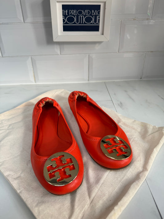 Tory Burch Reva Ballet Flats - Red