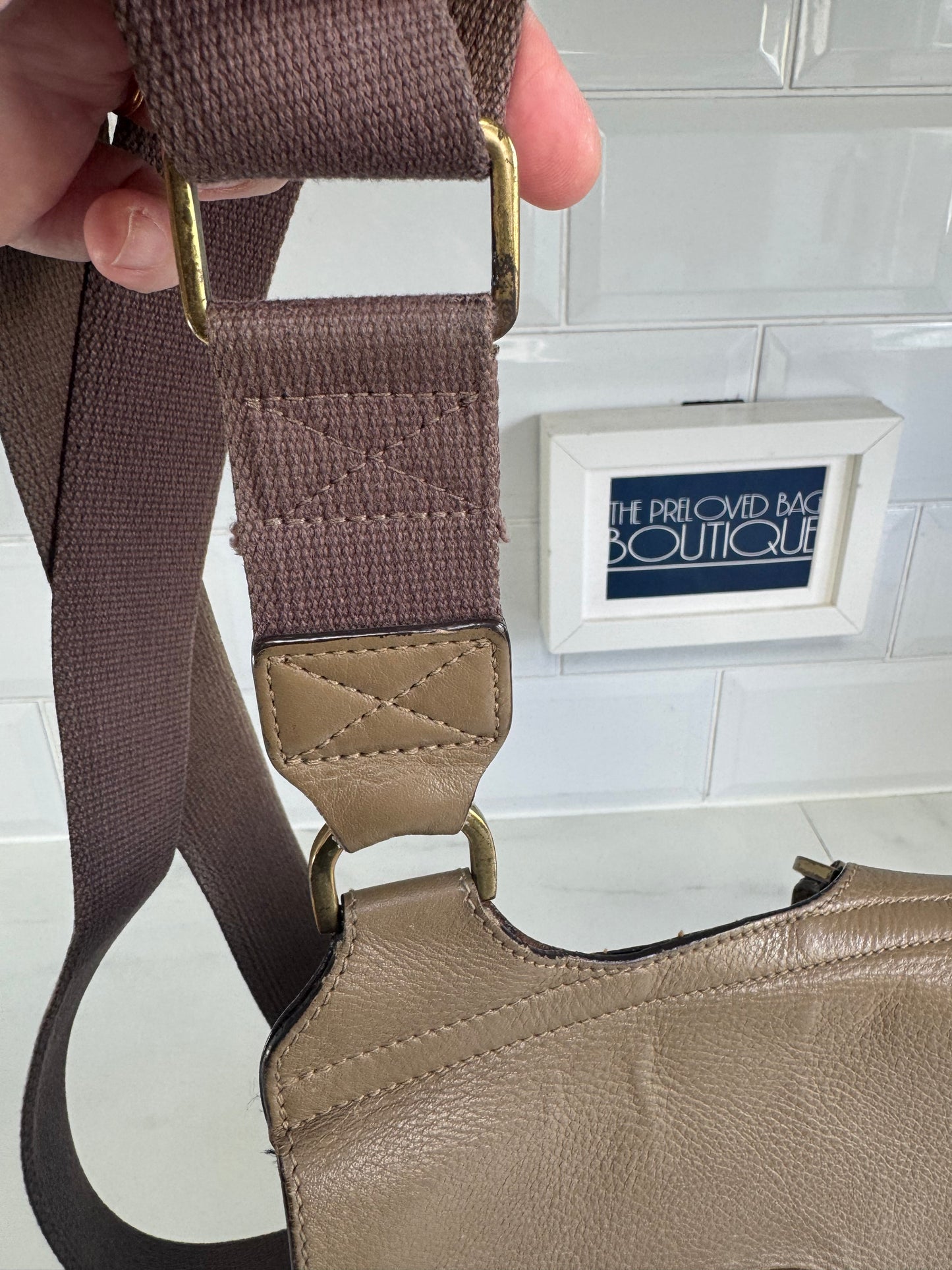 Mulberry Small Antony - Taupe