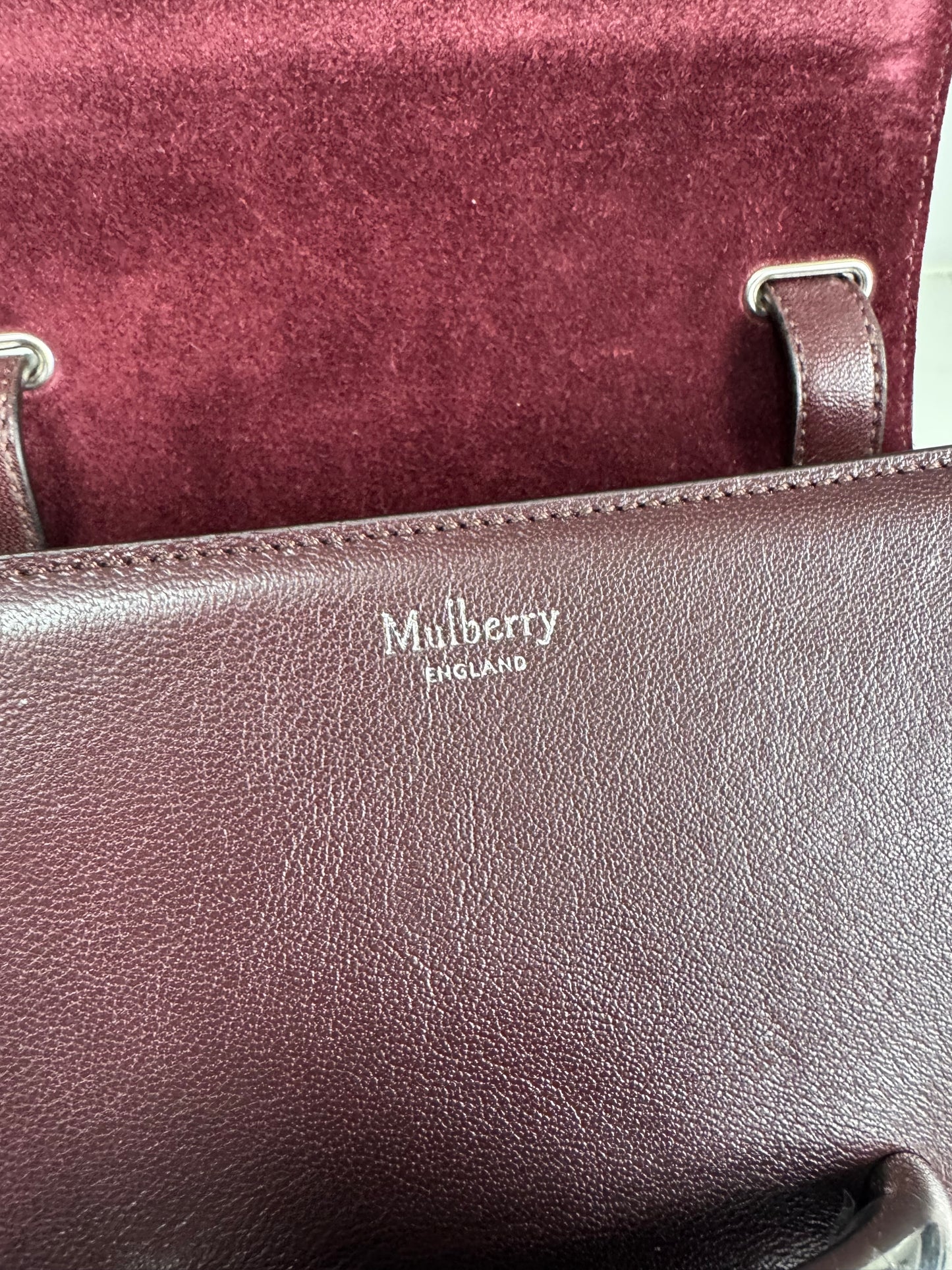 Mulberry Small Selwood - Oxblood