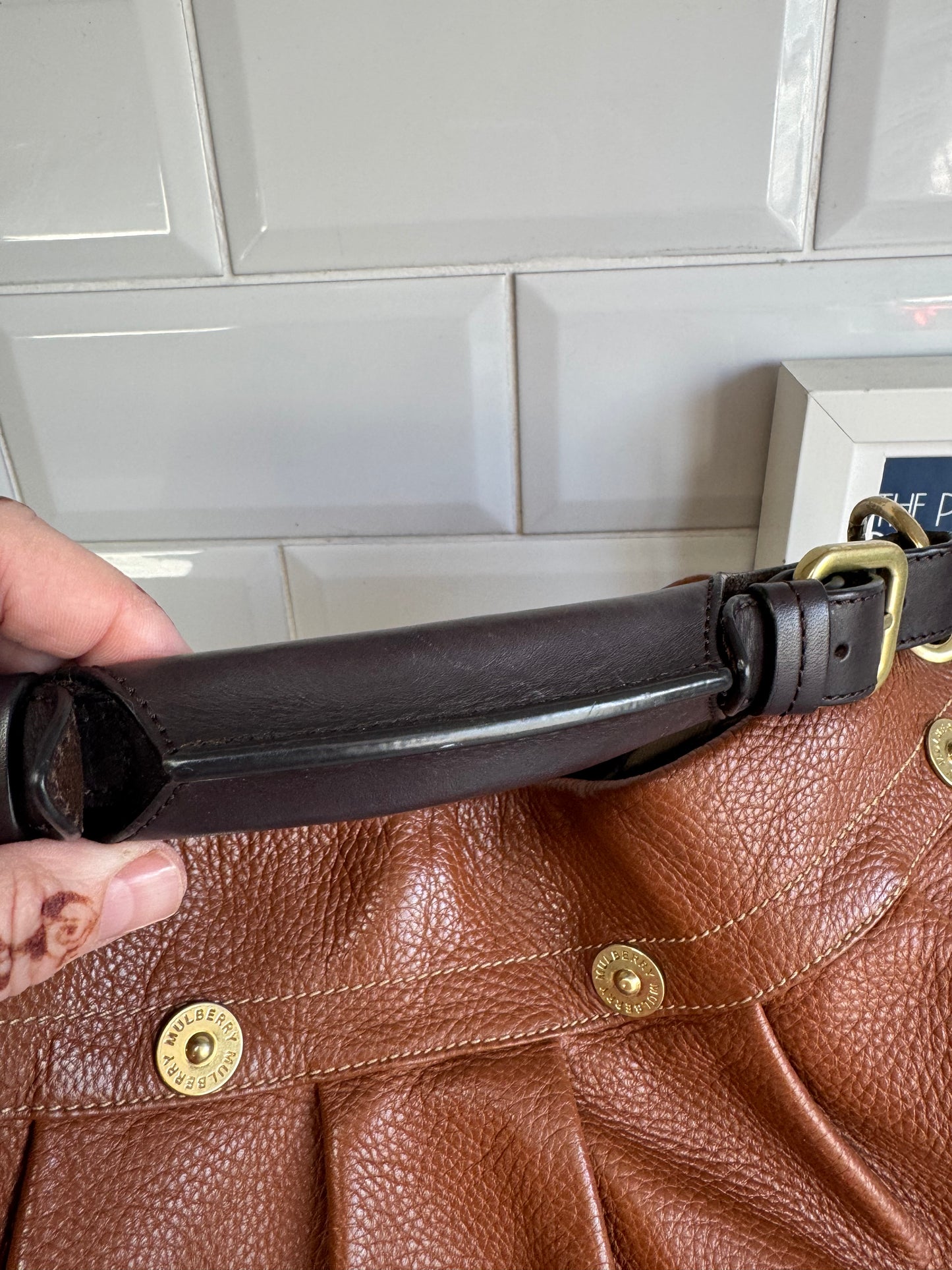 Mulberry Mitzy East West Hobo - Oak