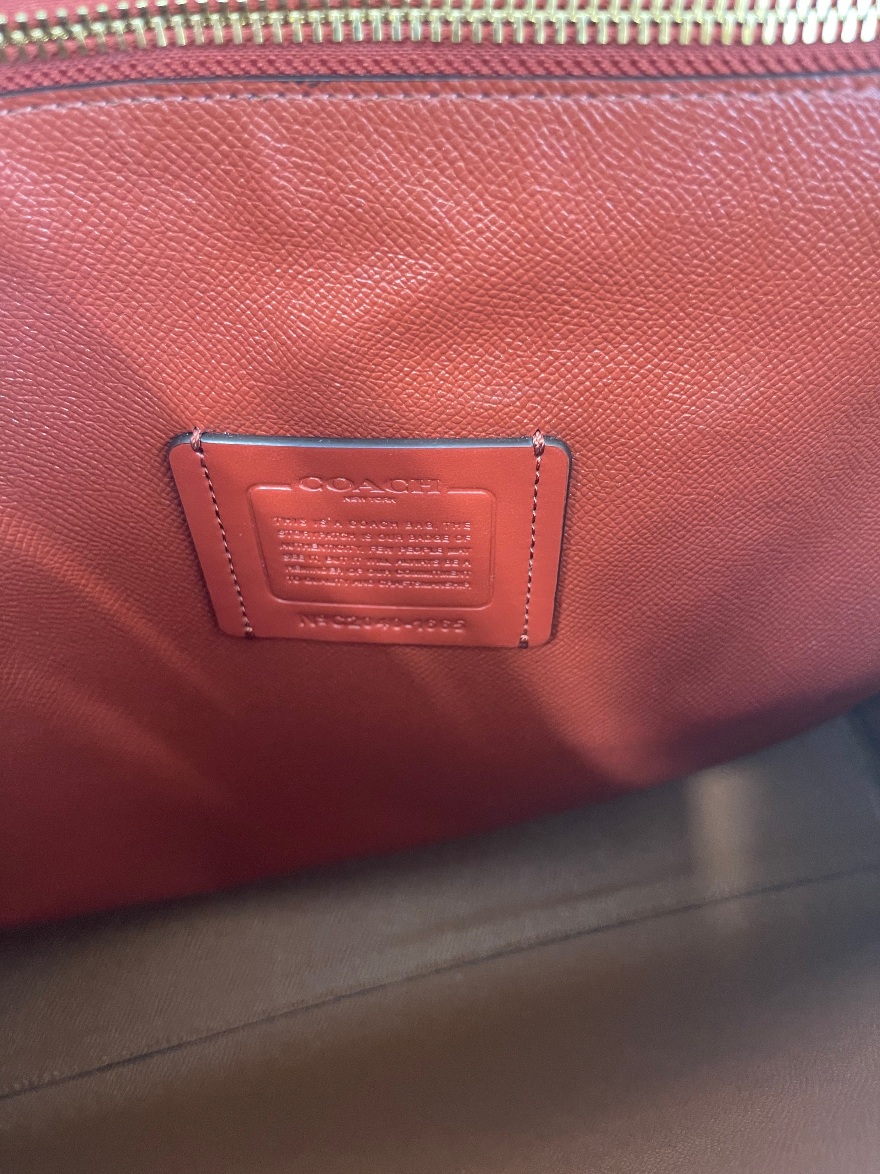 Coach leather online bag