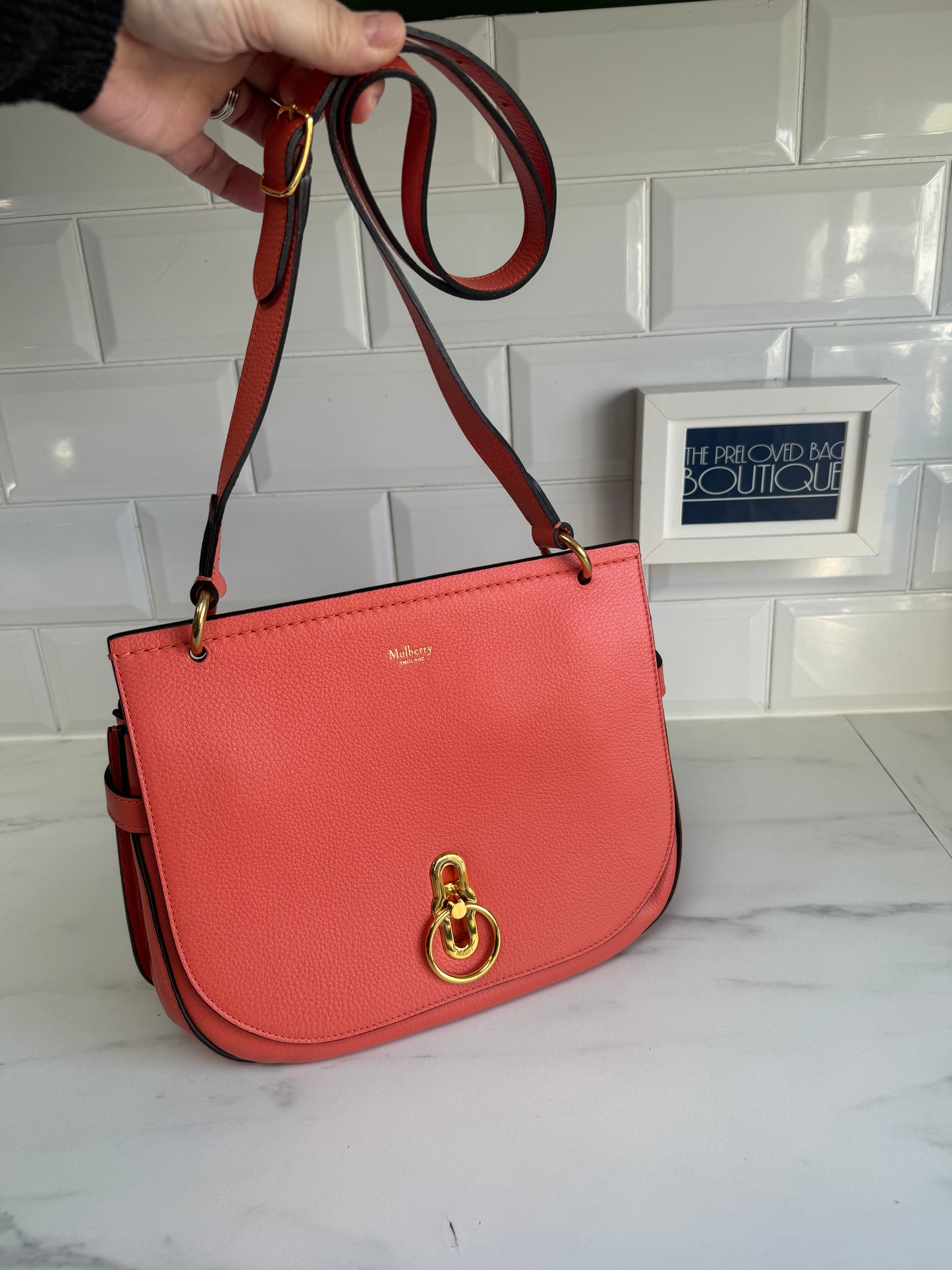 Mulberry Large Amberley - Coral