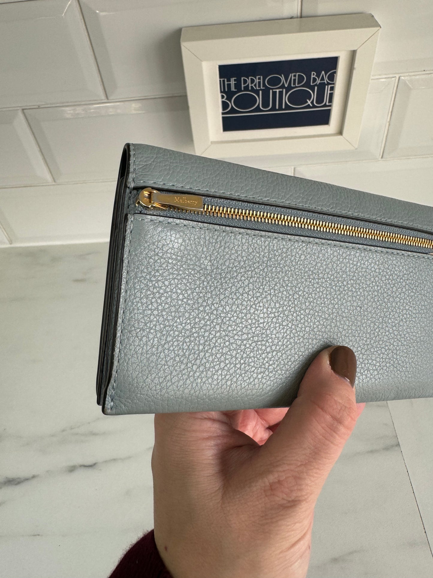 Mulberry Sadie Wallet - Cloud