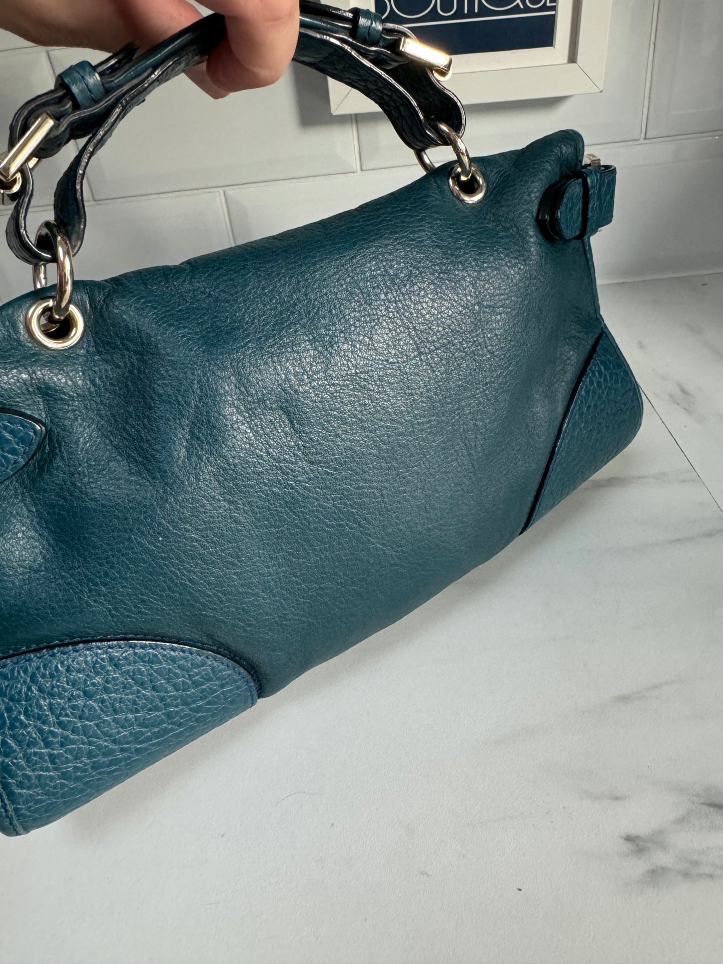 Mulberry Small Taylor - Petrol Blue