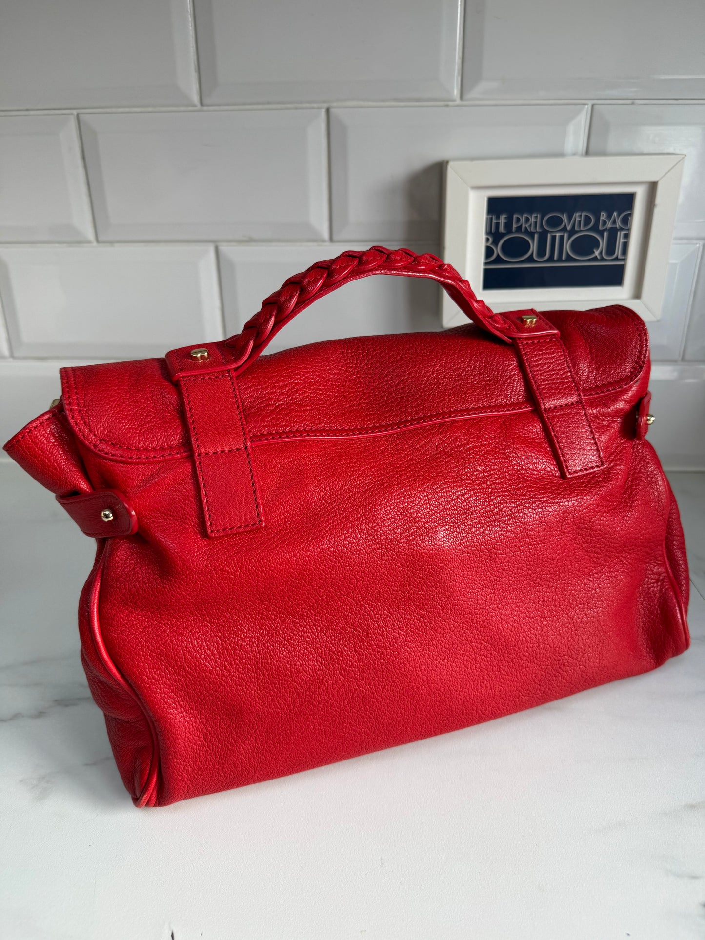 Mulberry Limited Edition “Valentines” Alexa - Red