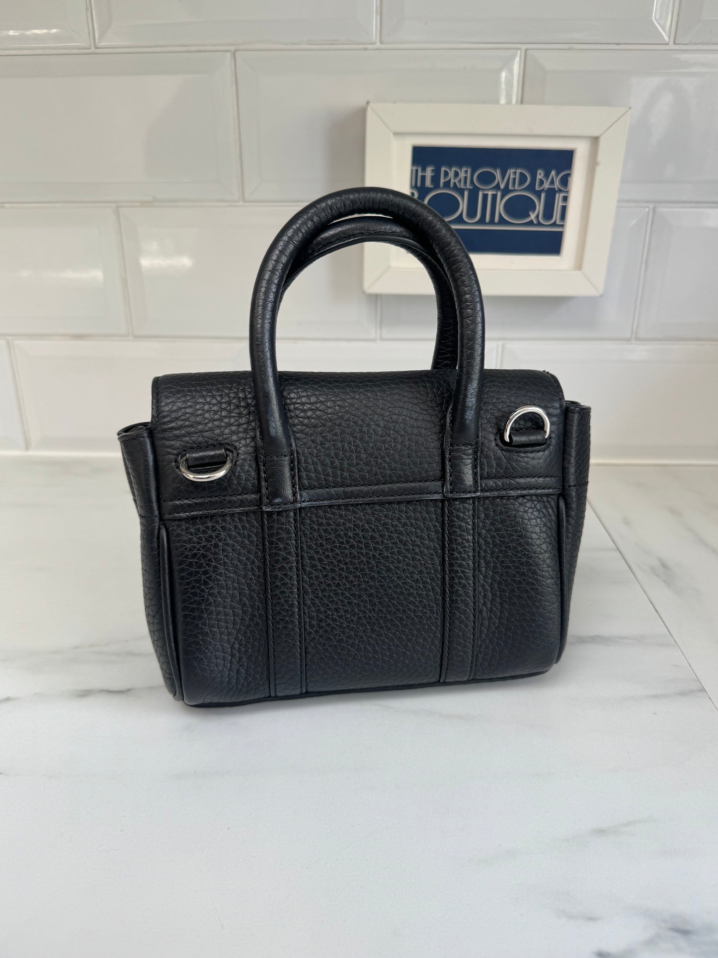 Mulberry Mini Bayswater - Black