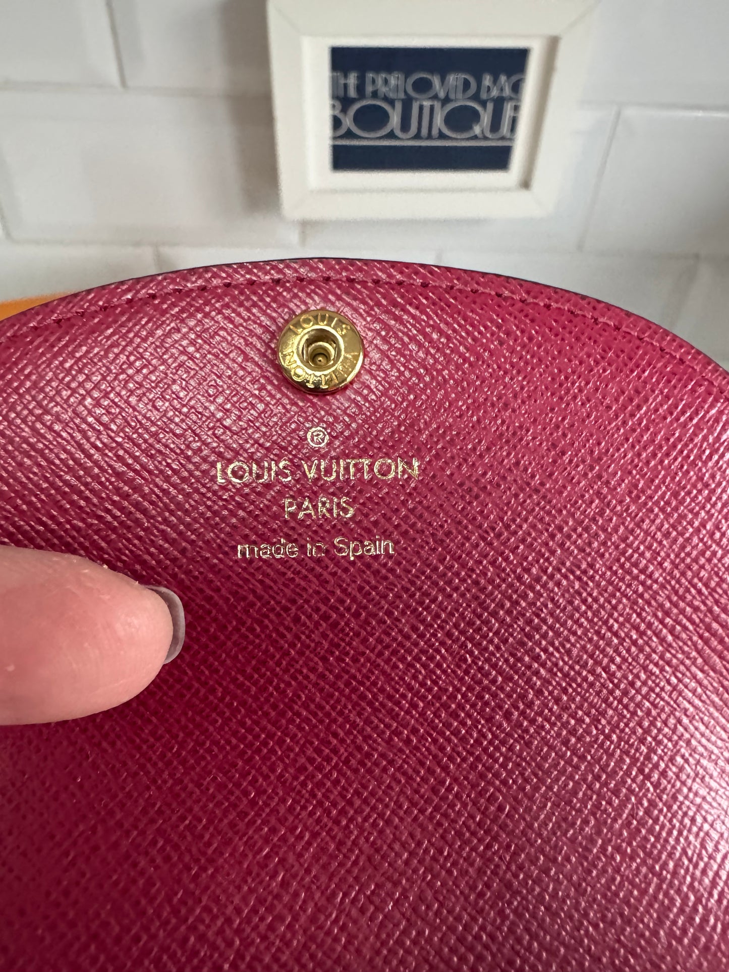 Louis  Vuitton Rosalie Coin Purse - Monogram Brown and Pink