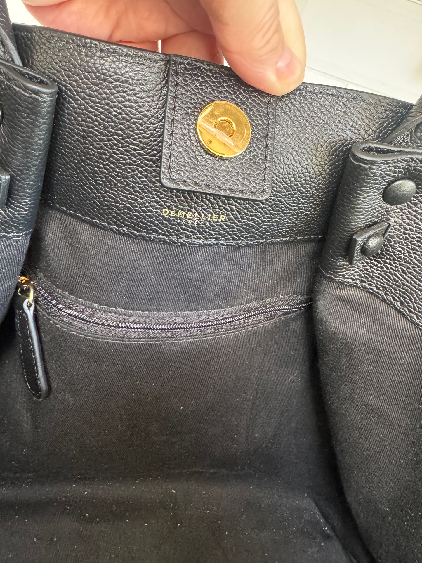 Demellier New York Tote - Black