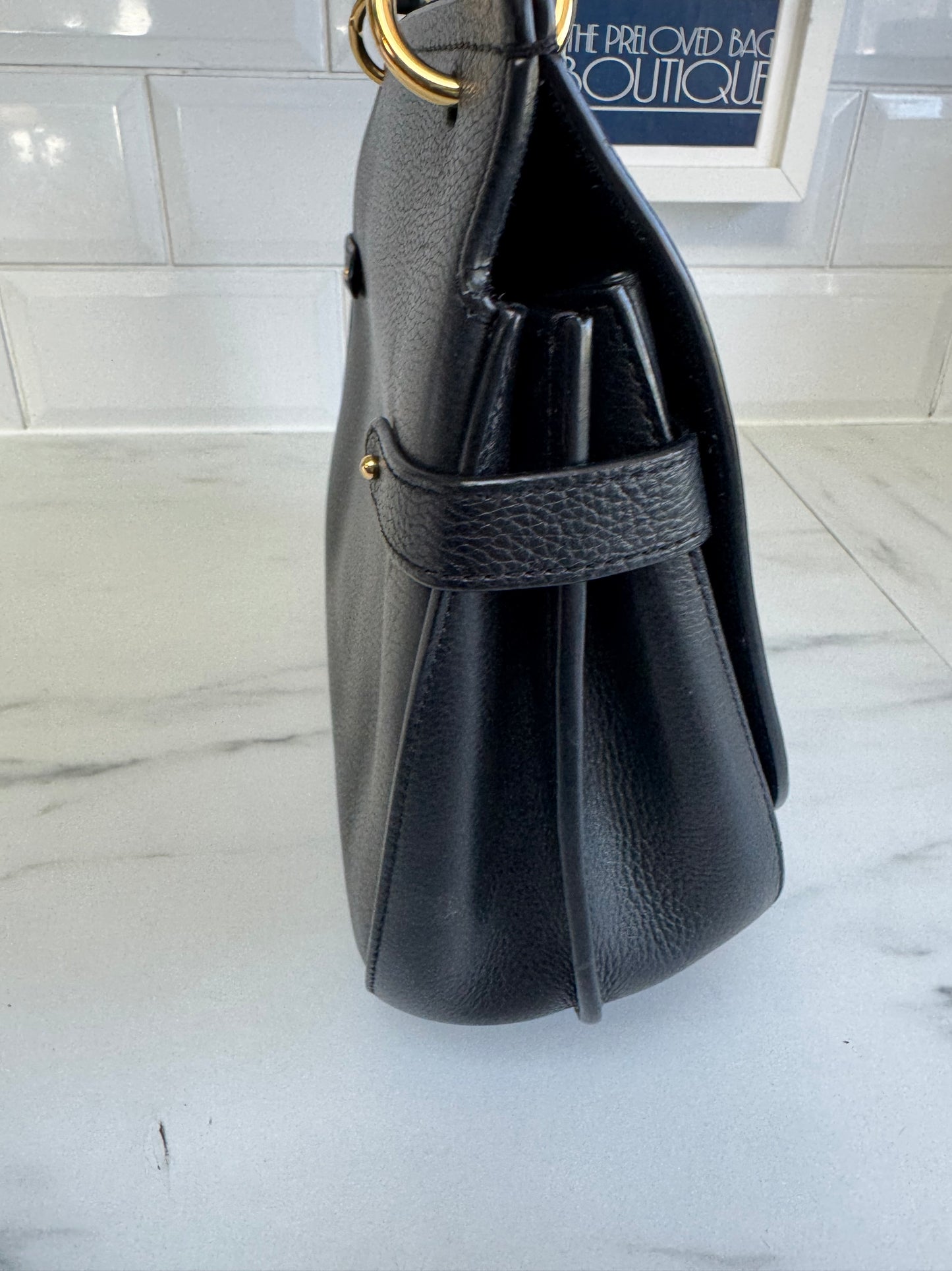 Mulberry Large Amberley - Black