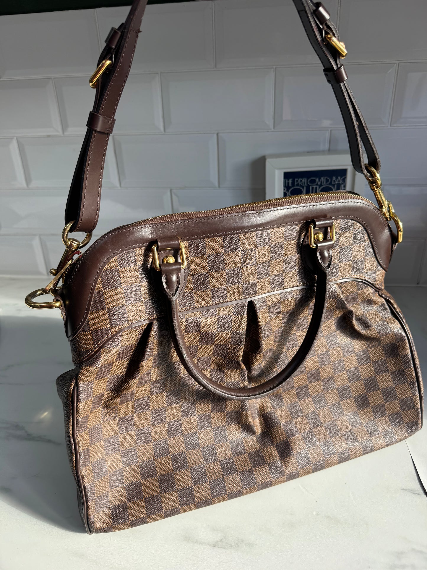 Louis Vuitton Trevi GM - Damier Ebene Brown