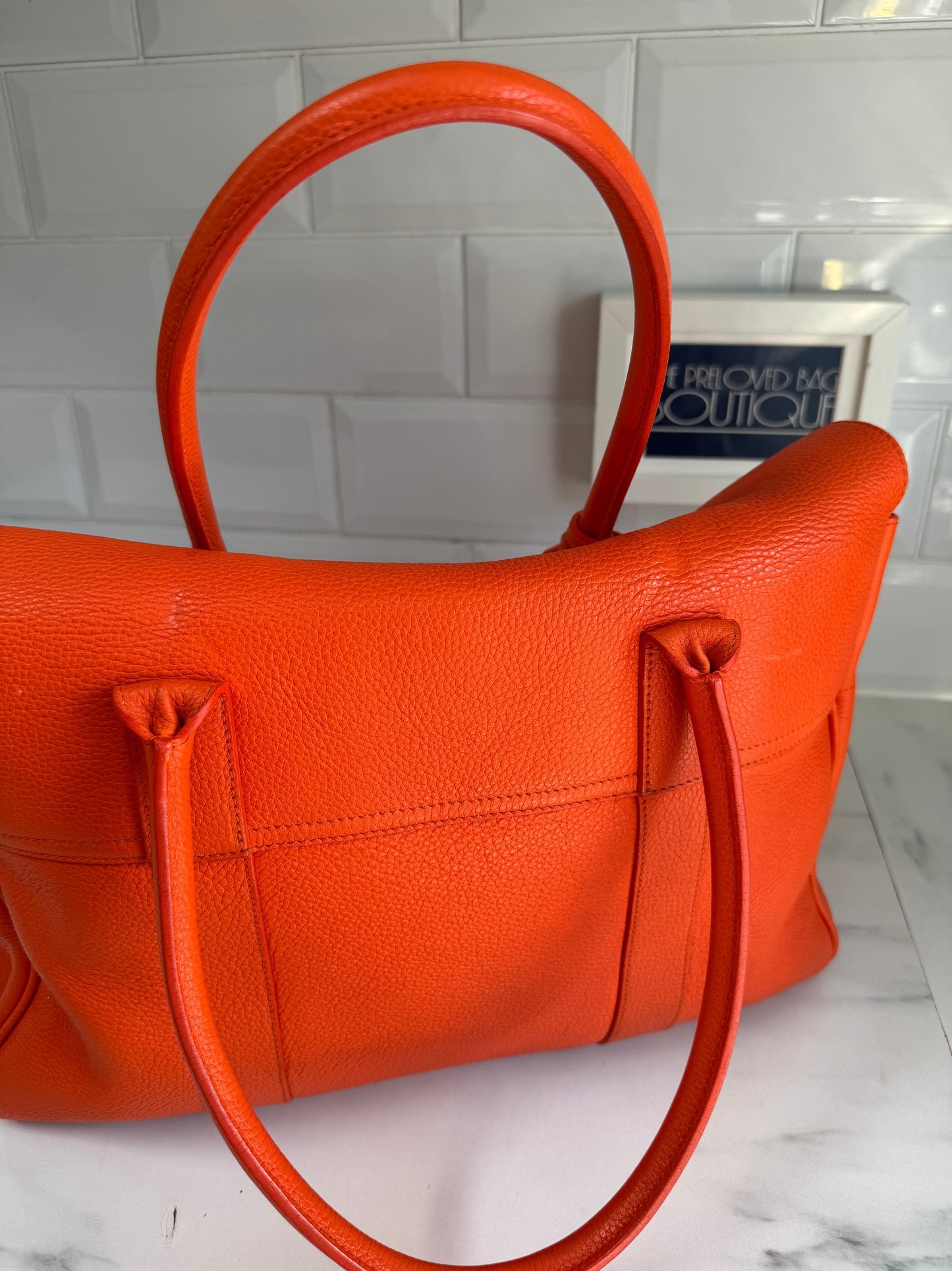 Mulberry Heritage Bayswater - Mandarin Orange