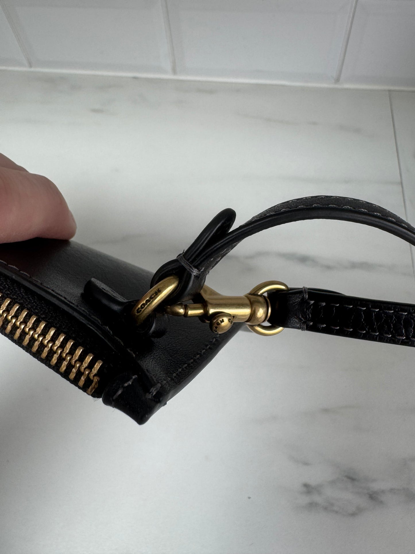Coach Wristlet - Black