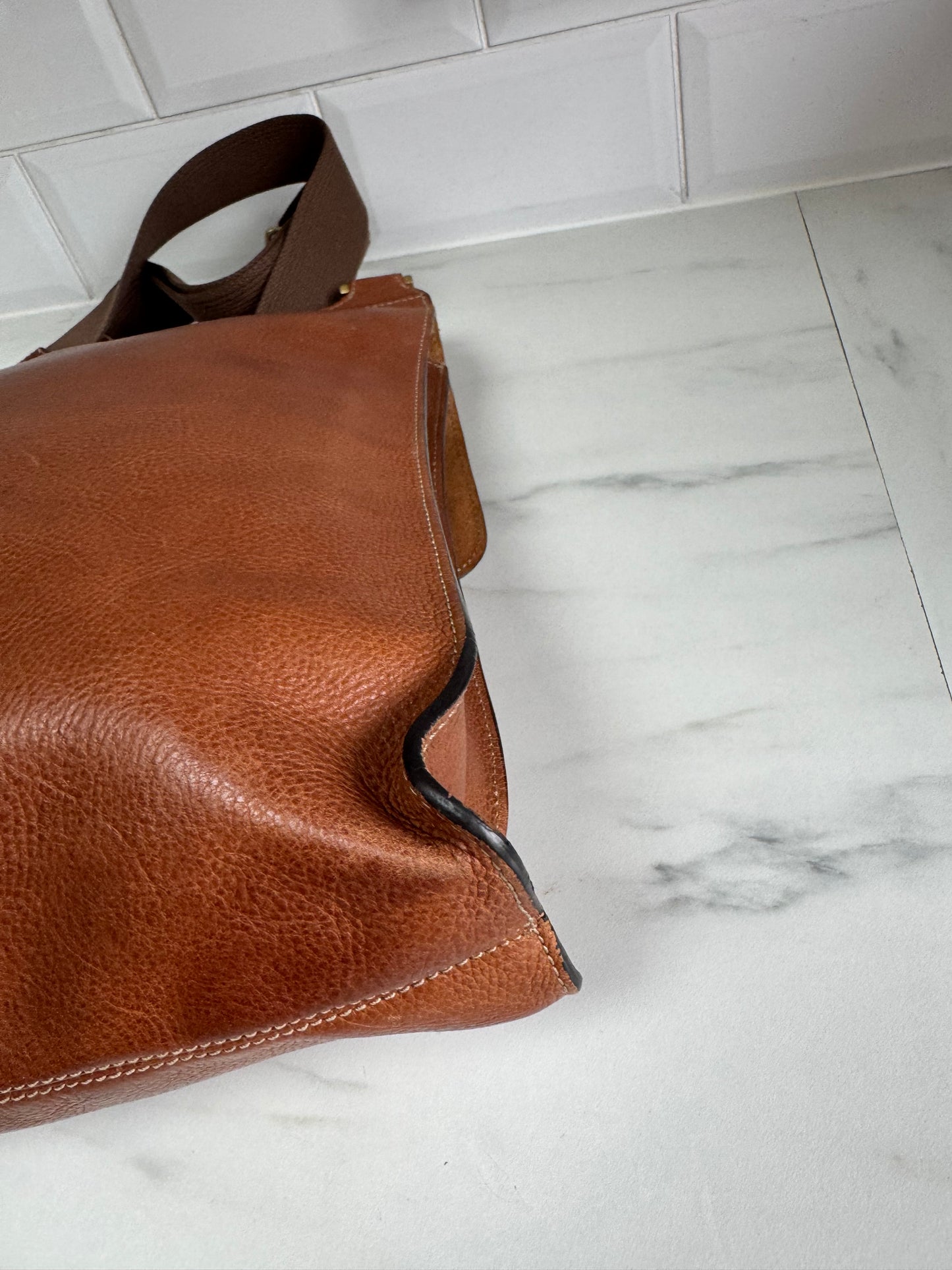 Mulberry Large Antony/Messenger -Oak