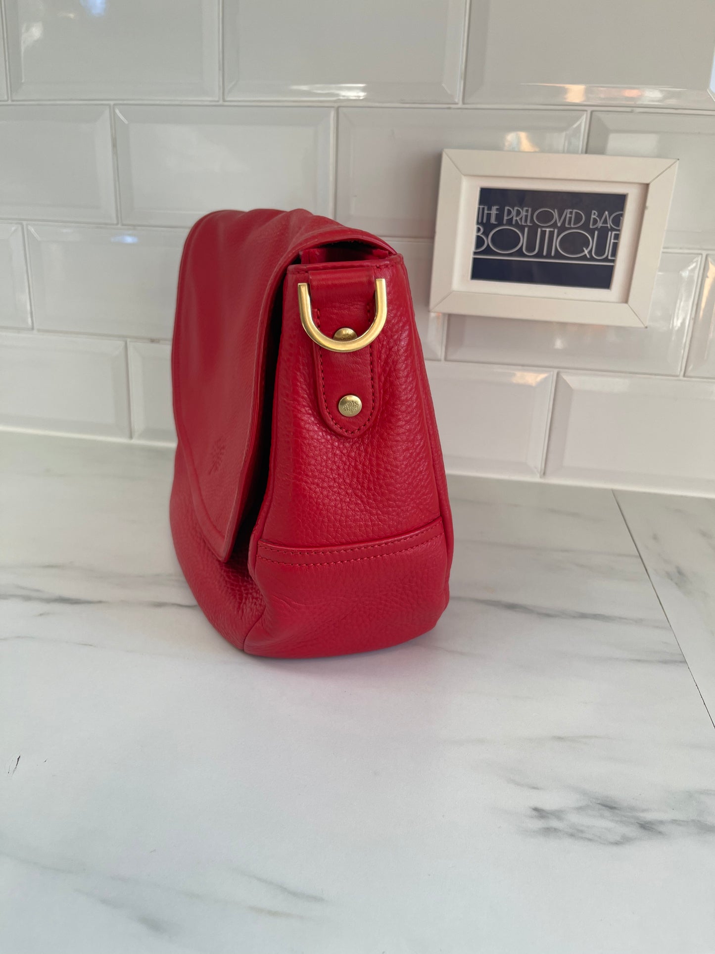 Mulberry Effie Satchel - Red