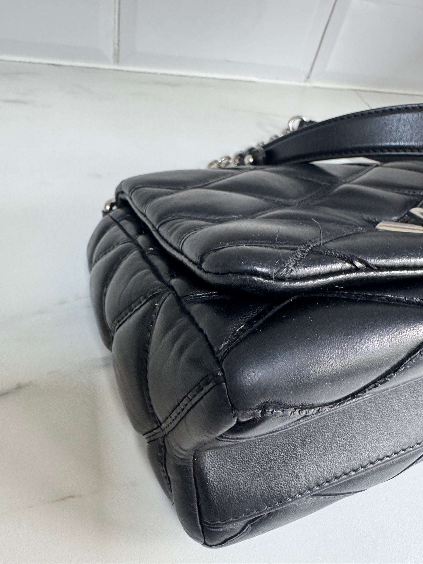 Louis Vuitton Go-14 Malletage PM Quilted Leather - Black