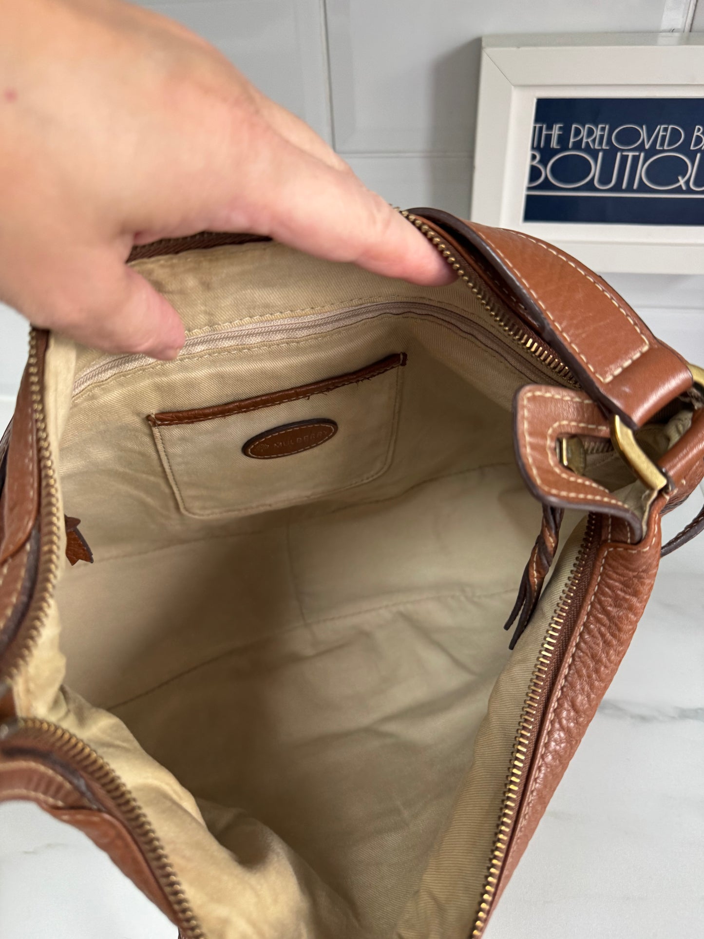 Mulberry Somerset Shoulder Bag - Oak