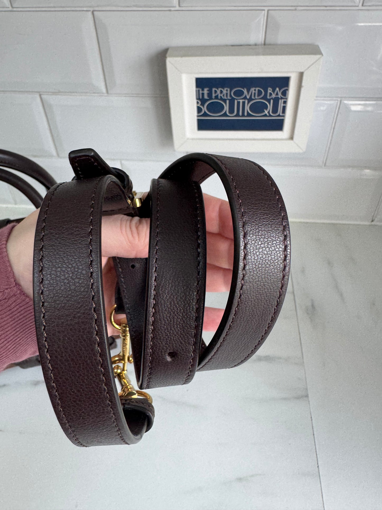 Mulberry Small Roxanne  - Chocolate
