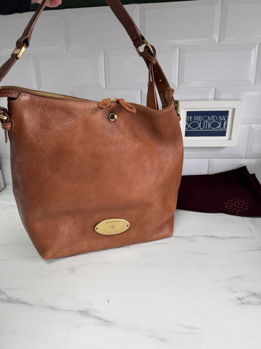 Mulberry Bella Hobo - Oak