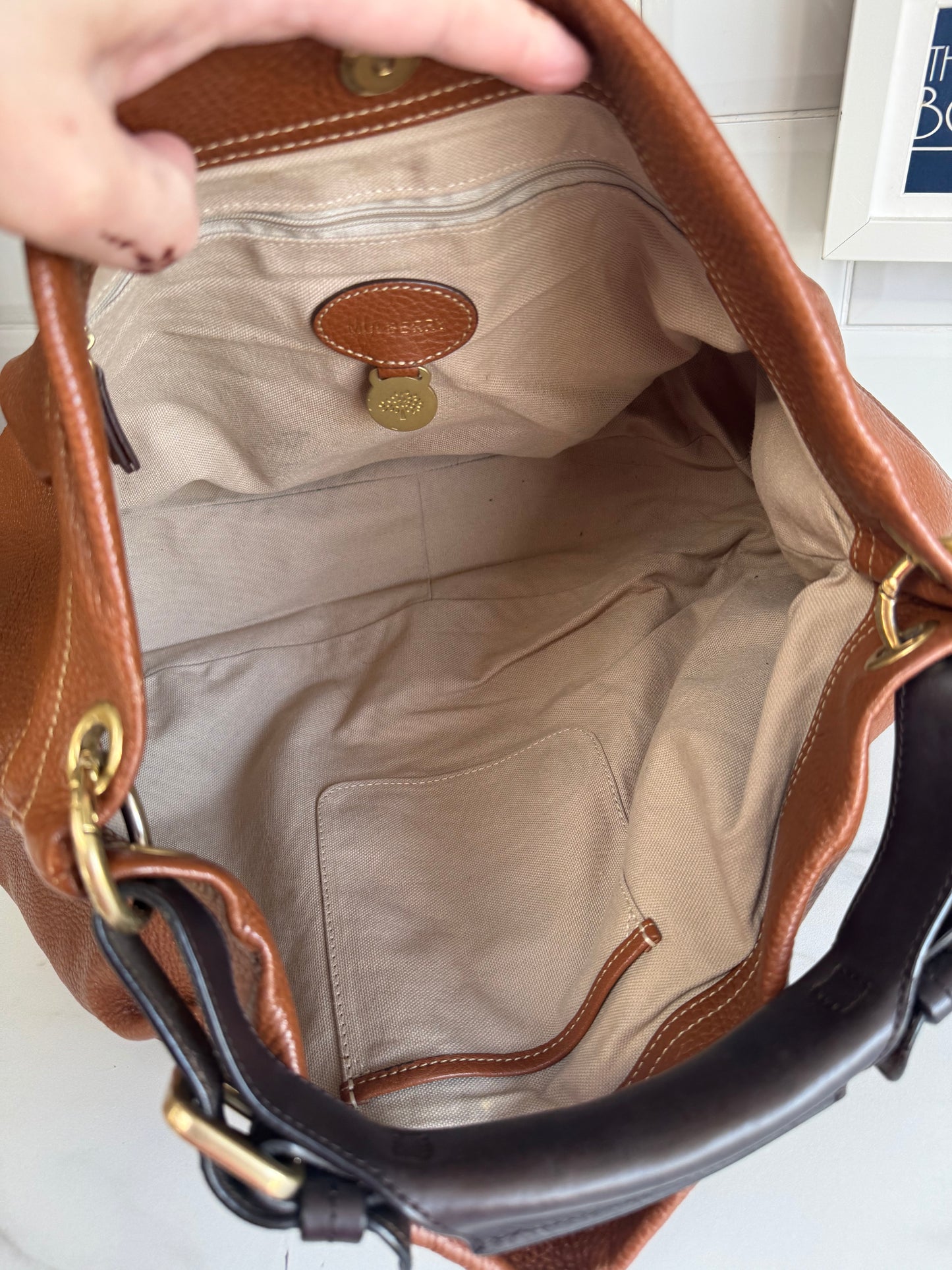 Mulberry Mitzy East West Hobo - Oak