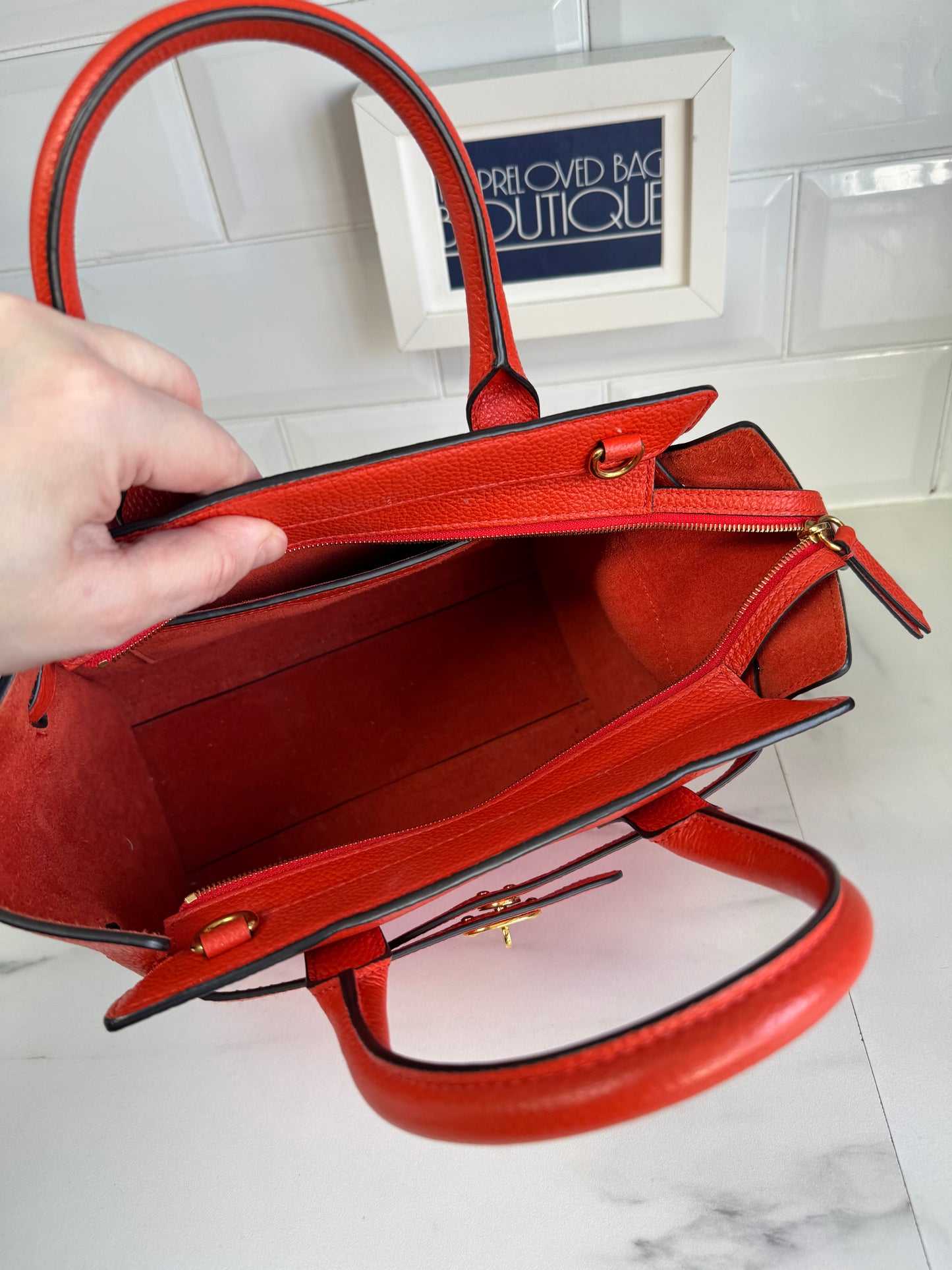 Mulberry small Zipped Bayswater