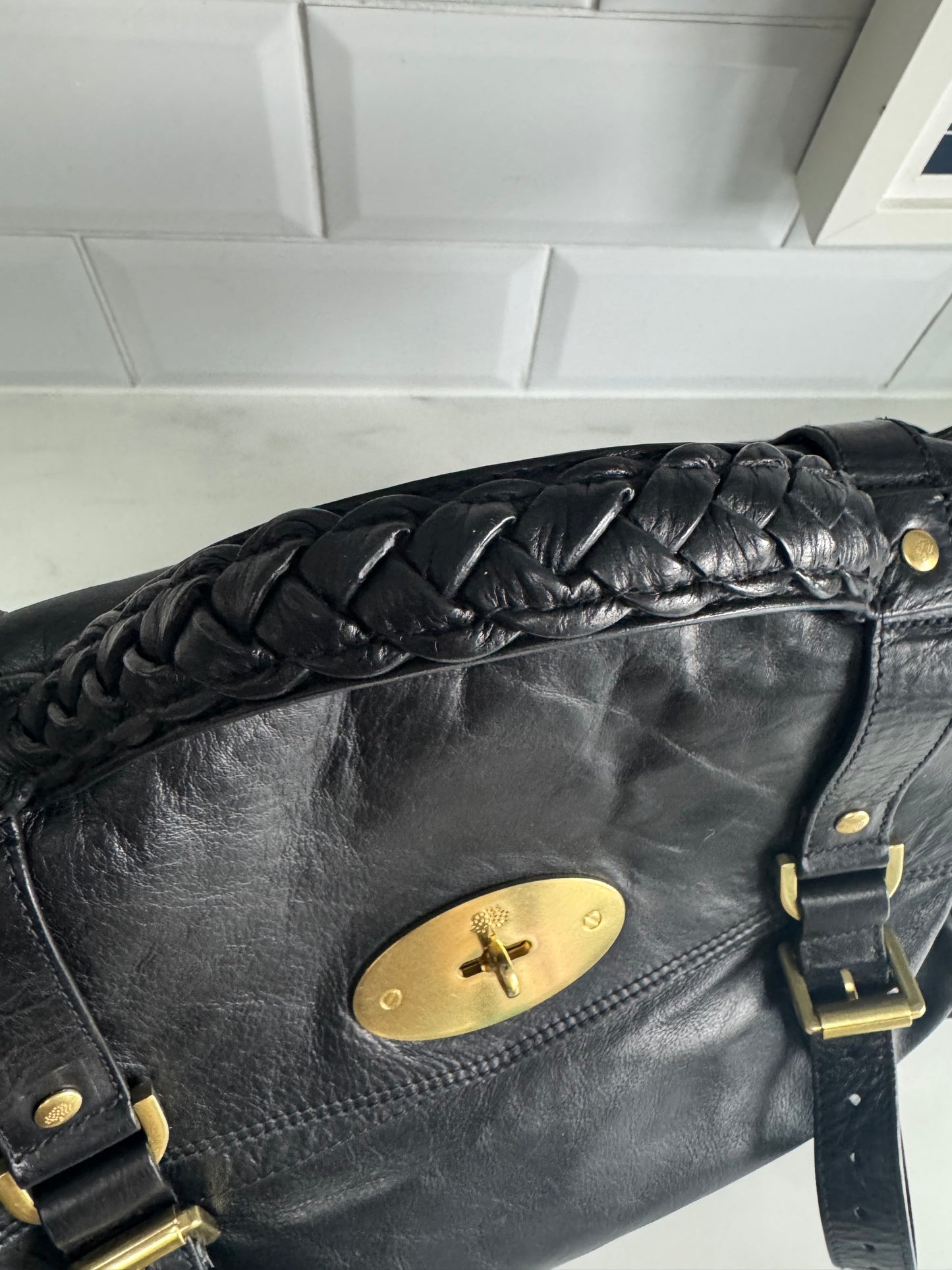 Mulberry Oversized Alexa - Black