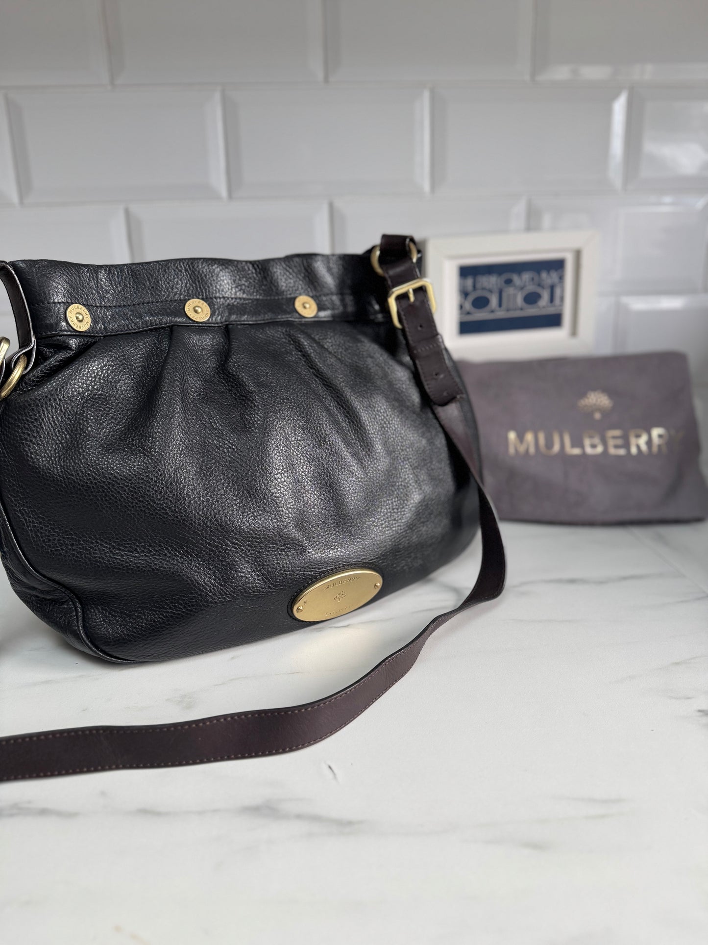Mulberry Mitzy Messenger - Black