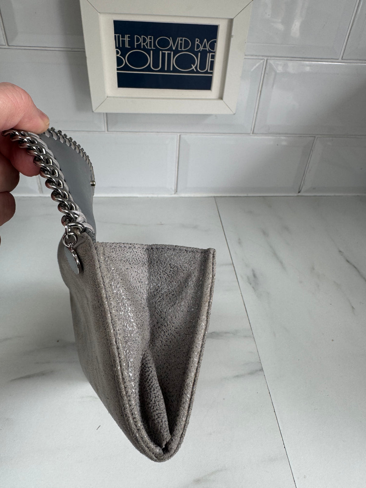 Stella McCartney Falabella Purse - Grey