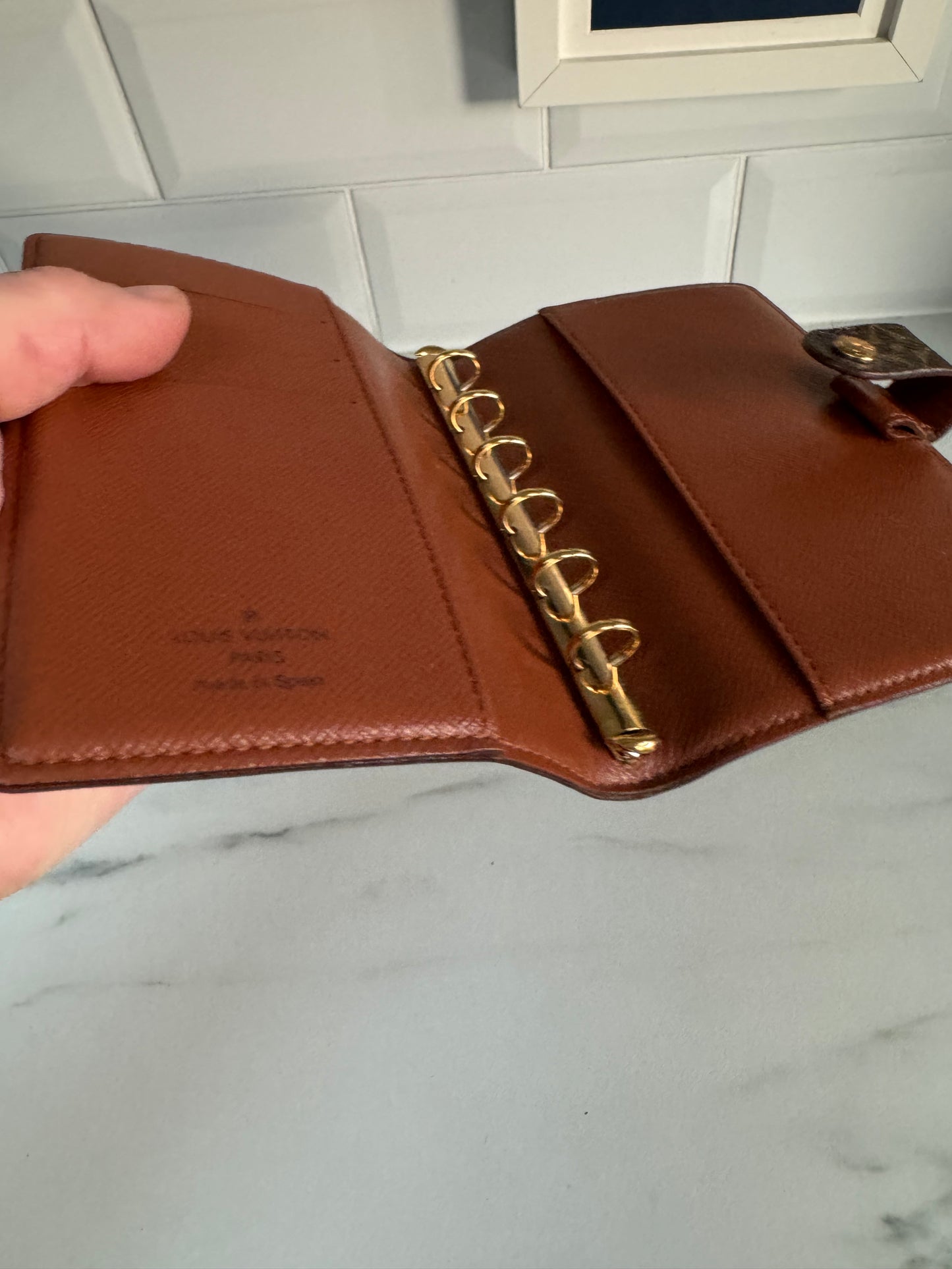 Louis Vuitton PM Ring Agenda  - Monogram