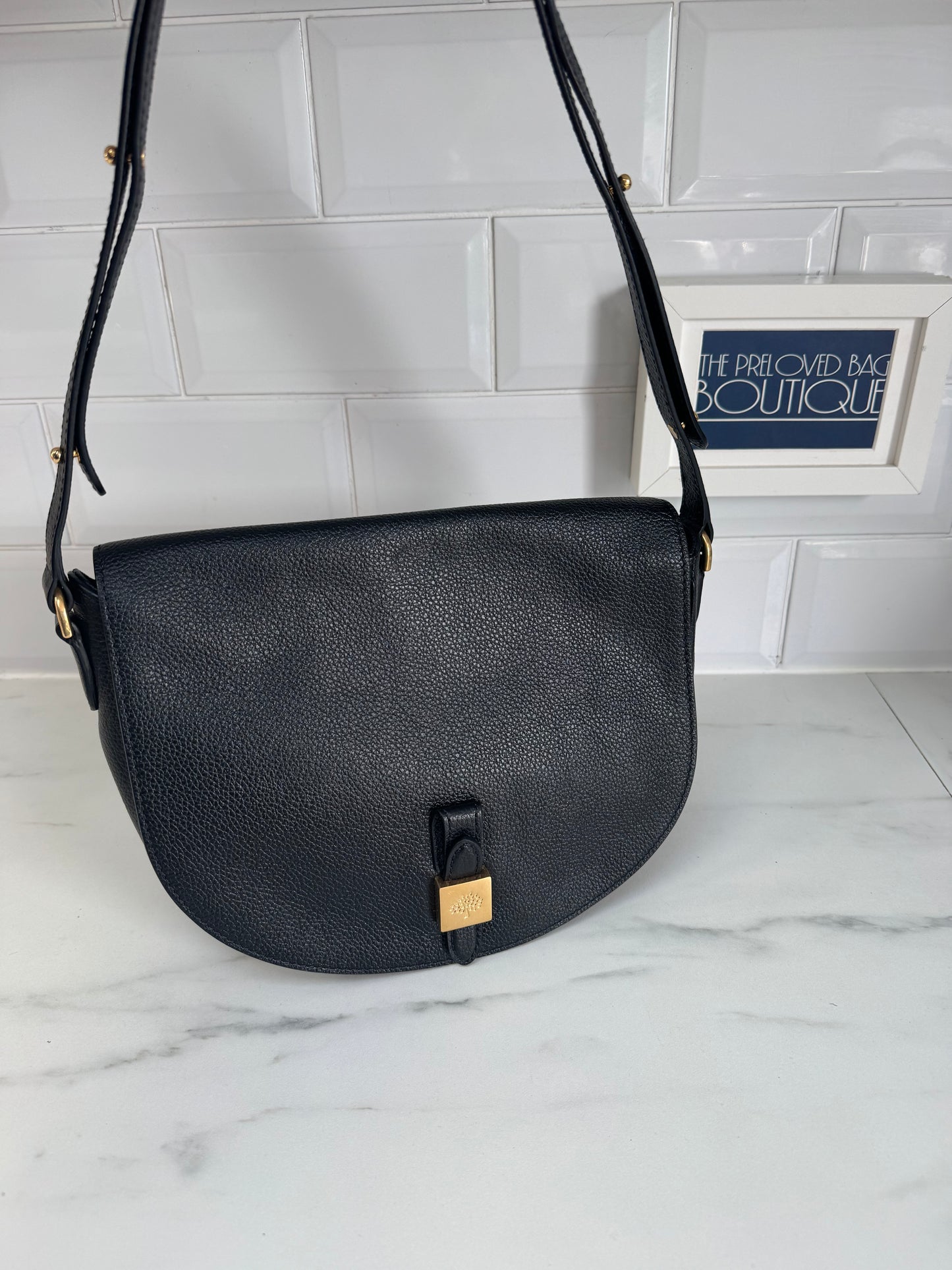 Mulberry Small Tessie Satchel - Black