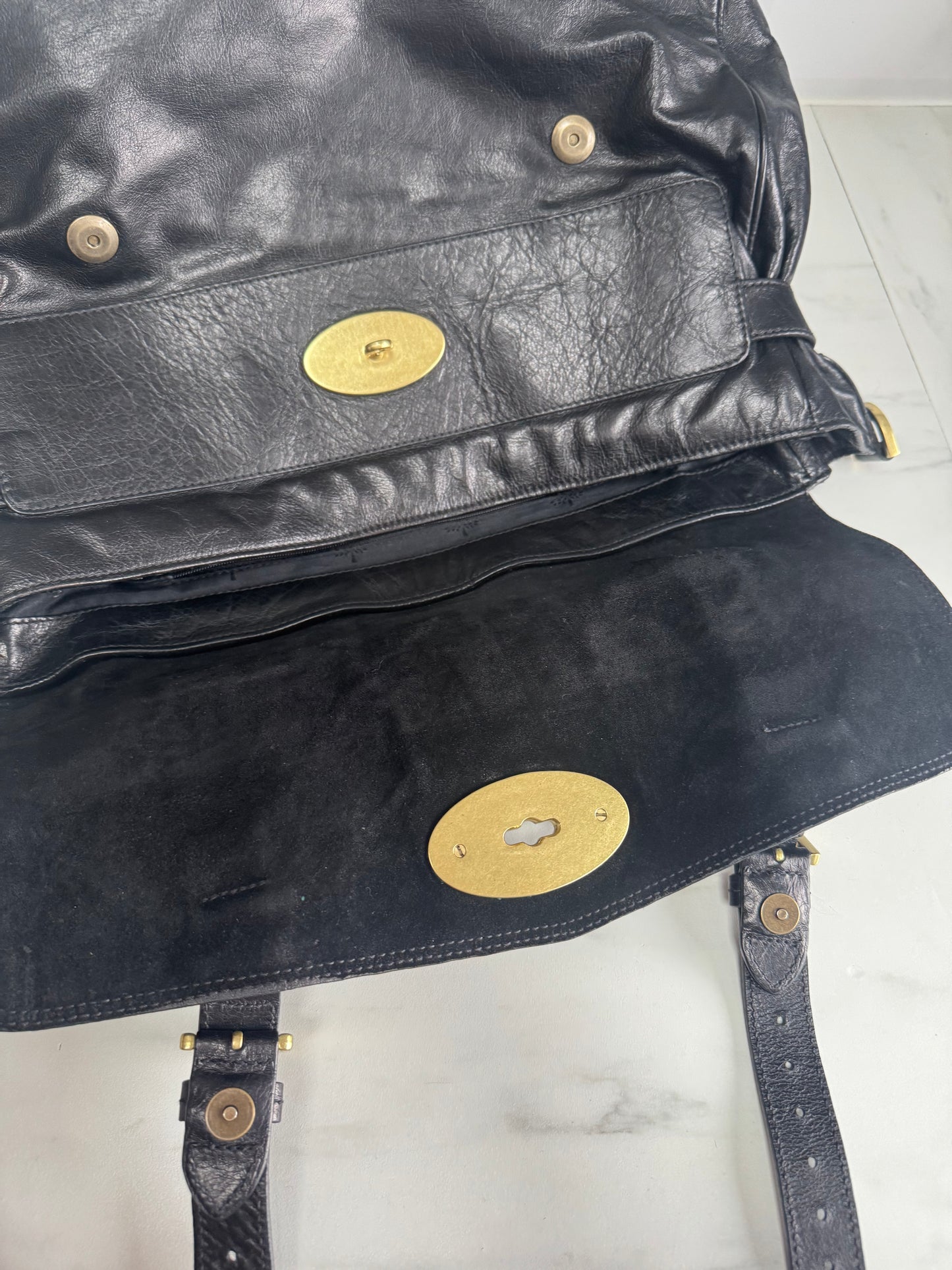Mulberry Oversized Alexa - Black