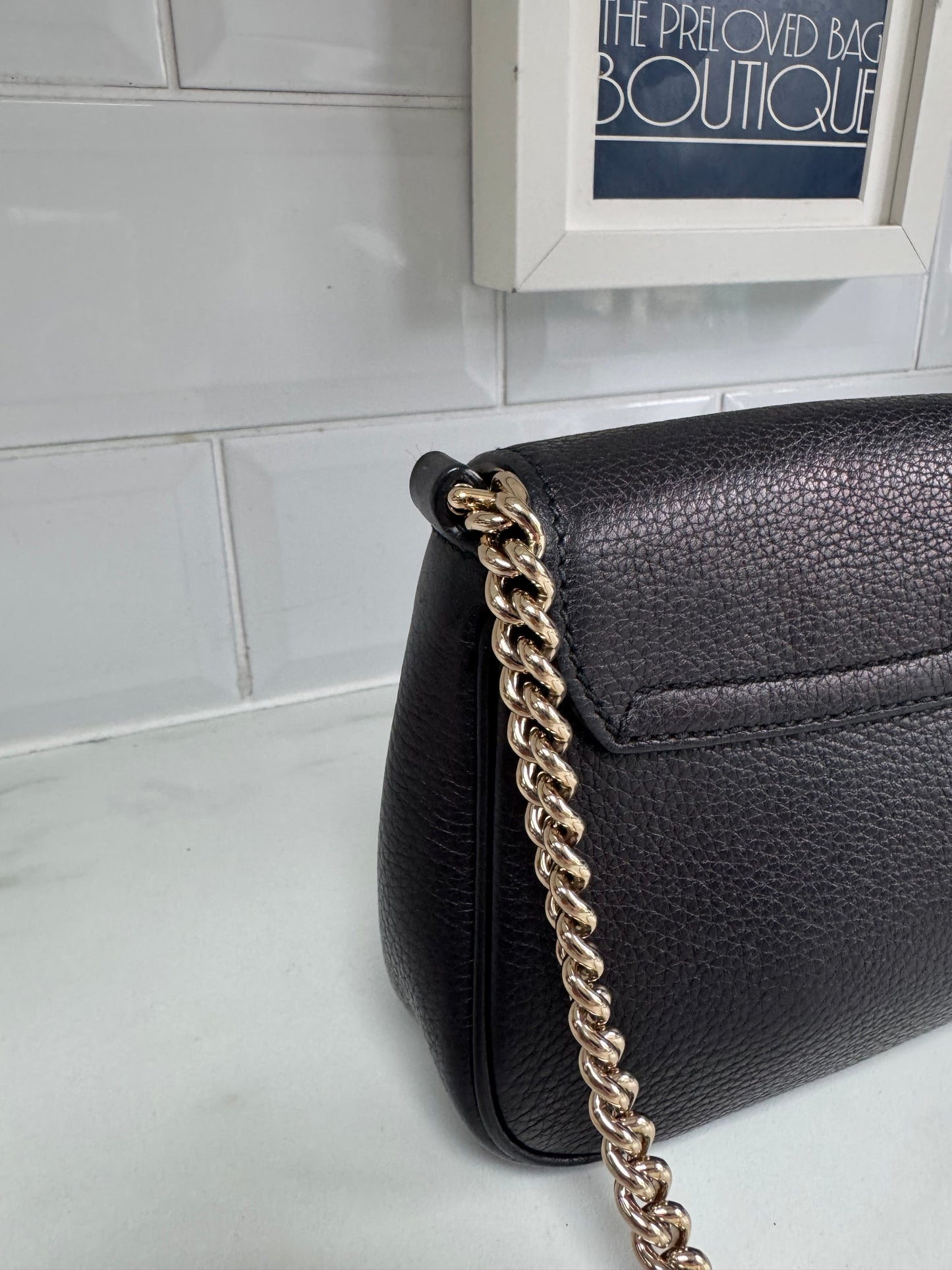 Gucci Small Soho Flap - Black