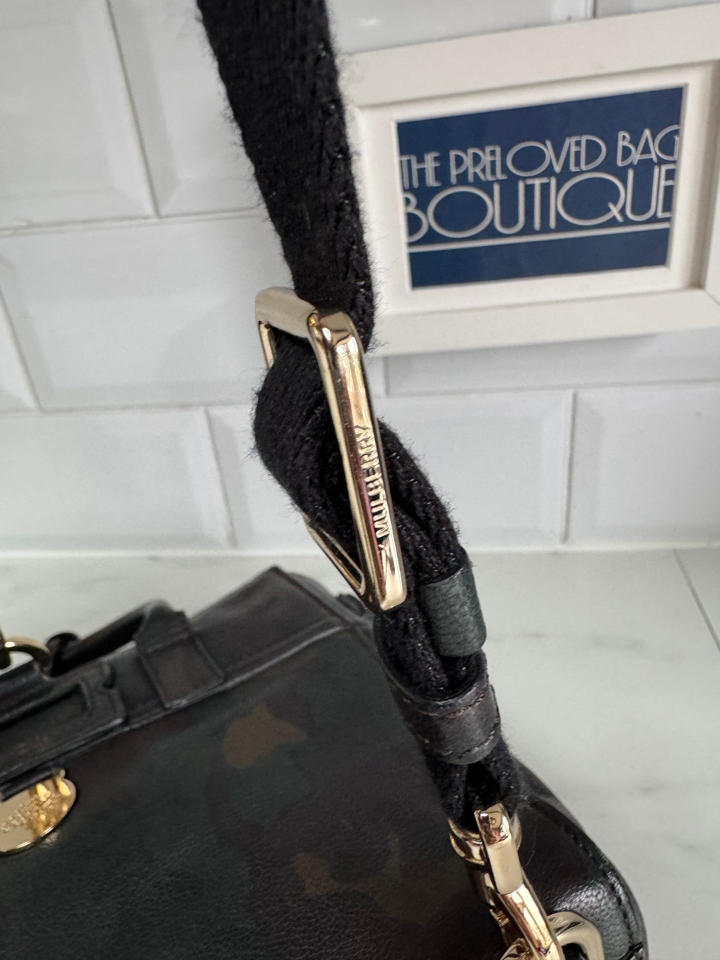 Mulberry Cara Delevigne Limited Edition Mini Backpack - khaki Green Camouflage