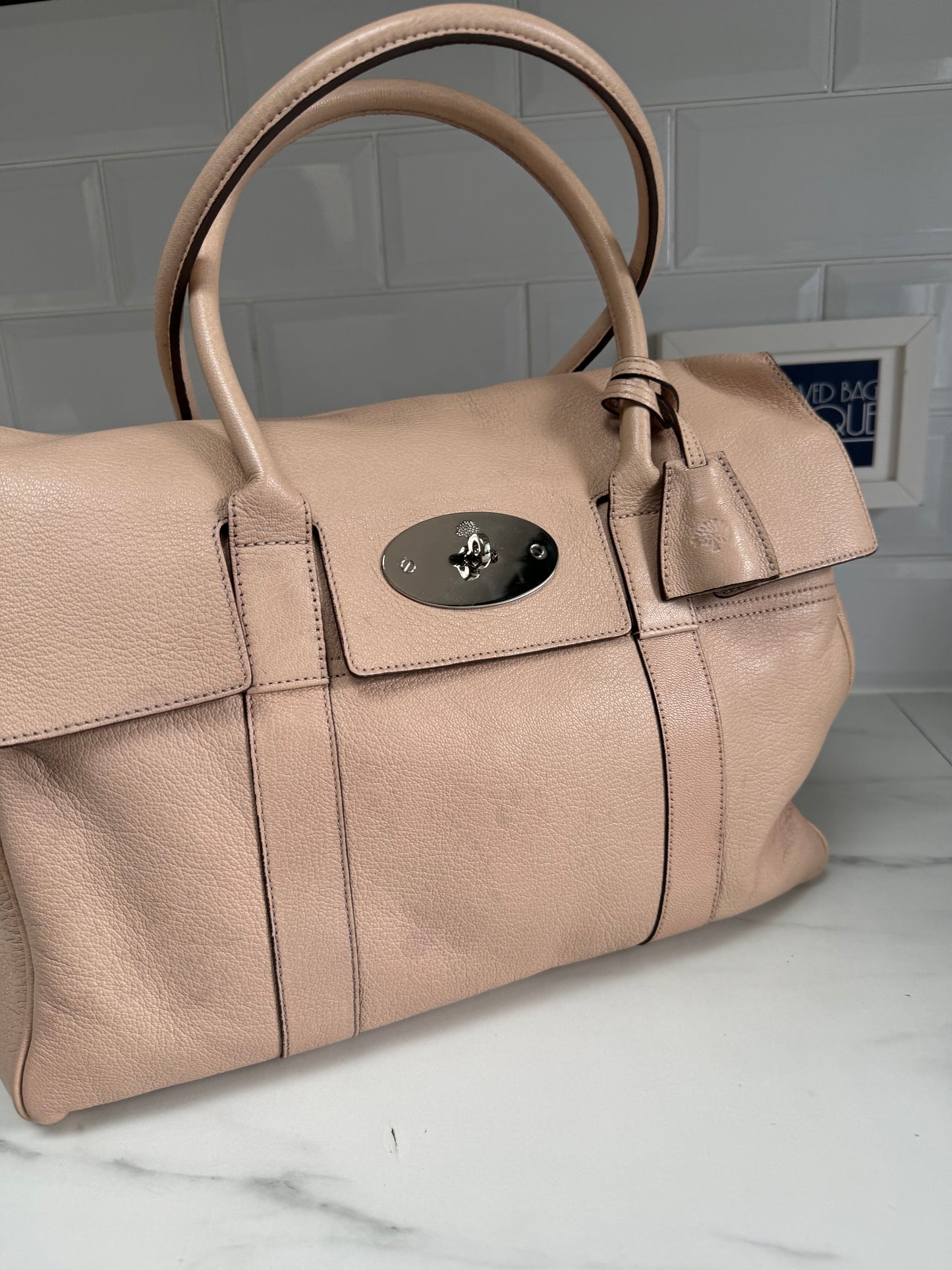 Mulberry Bayswater - putty/neutral/nude