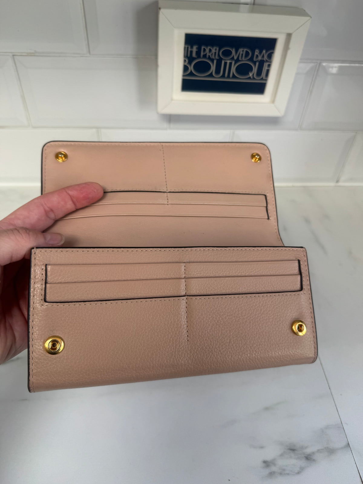 Mulberry Continental Wallet - Rosewater