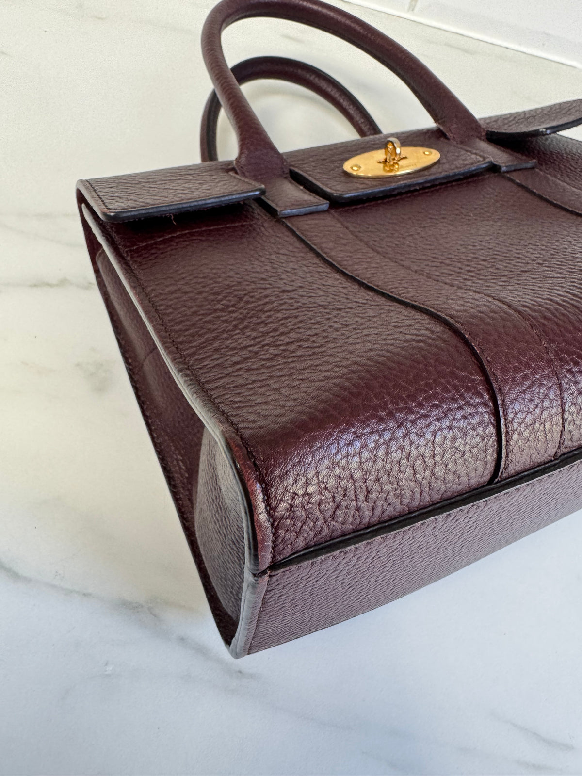 Mulberry Small Bayswater - Oxblood