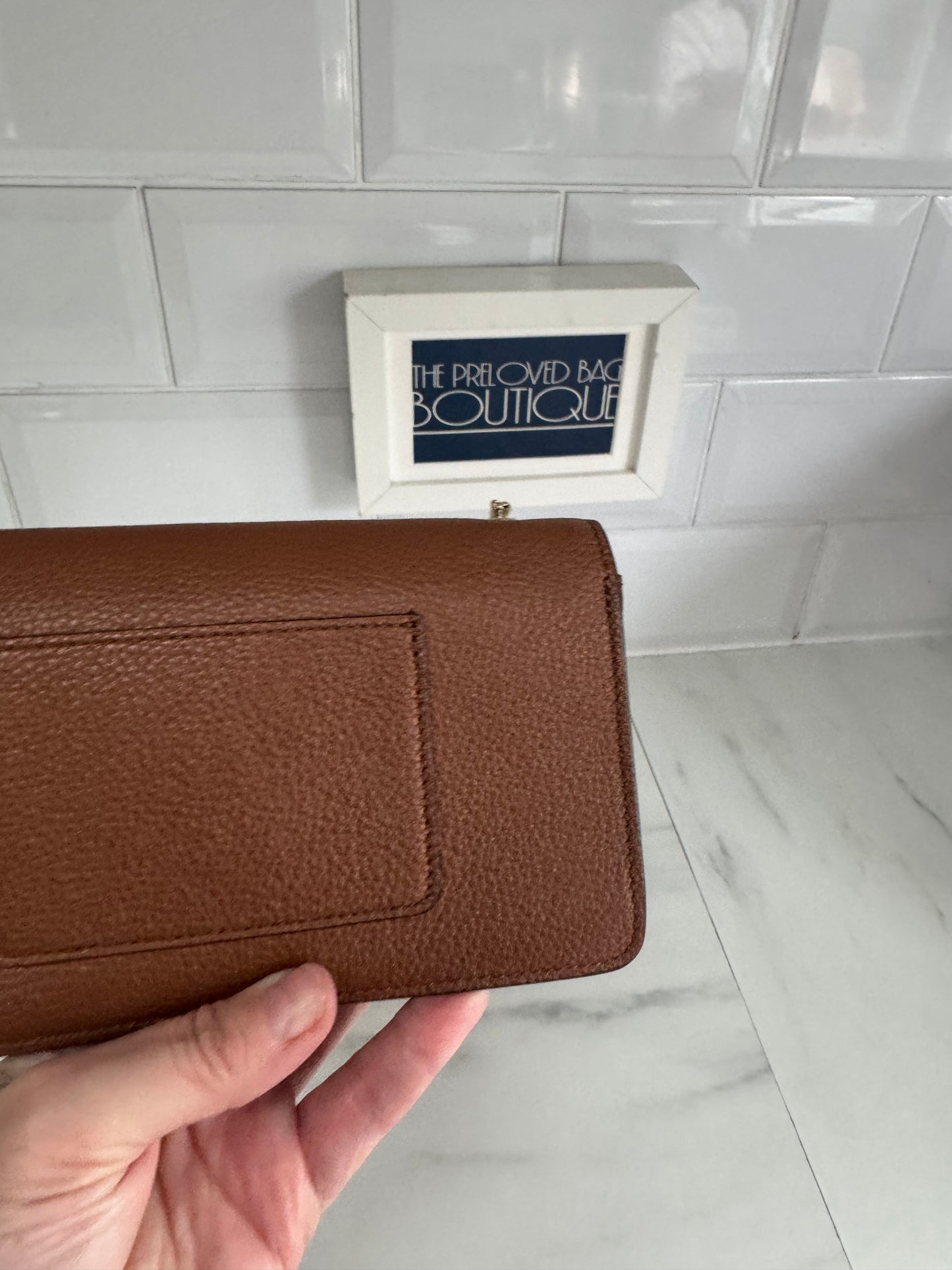 Mulberry Bayswater Clutch - Oak